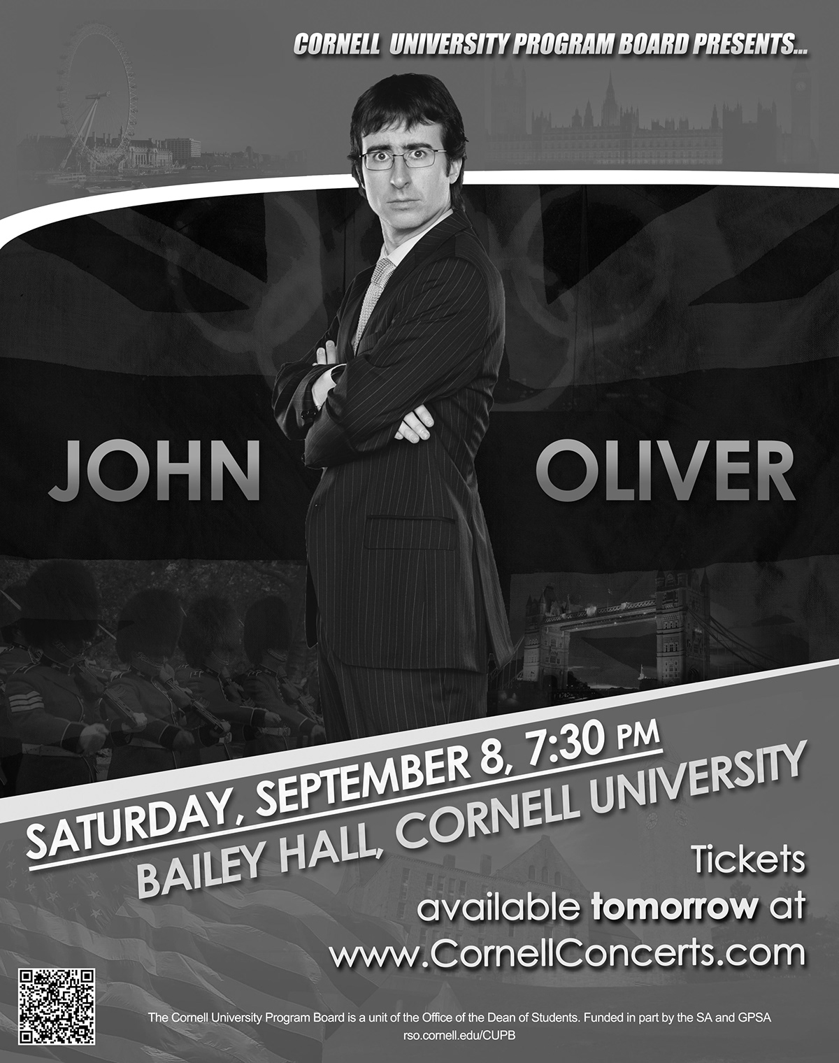 john oliver  Daily Show  poster  pass Newspaper Ad quartercard jon stewart