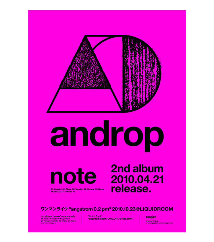 androp posters poster design