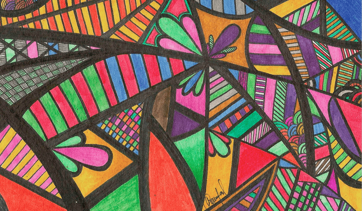 colorful doodle