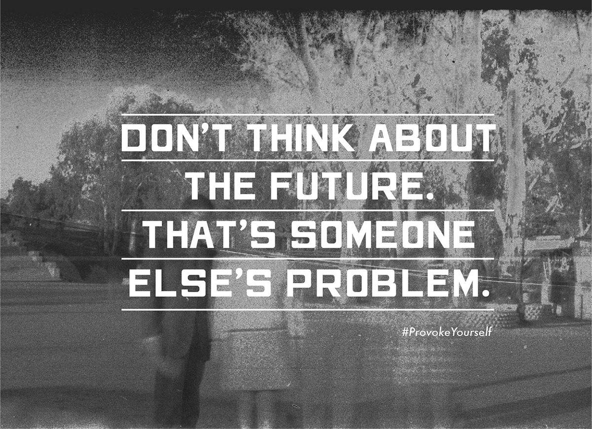 Provoke boss workmates Blame fault ideas publicidad provoacion posters agencia lola Quotes unquotes contradiction