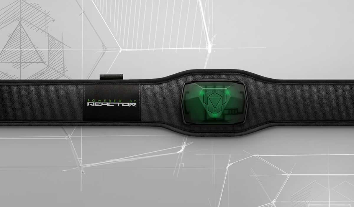 sensor sport Health sketch fitness athlete training biometric neoprene plastic belt device Gadget pulse