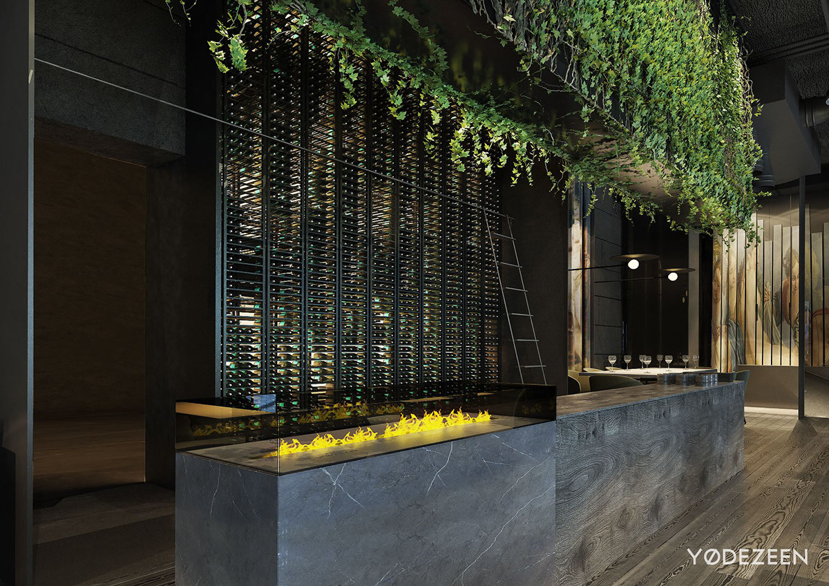 Interior design restoration restaurant HORECA stylish modern terrace hookah bar lounge kiev ukraine