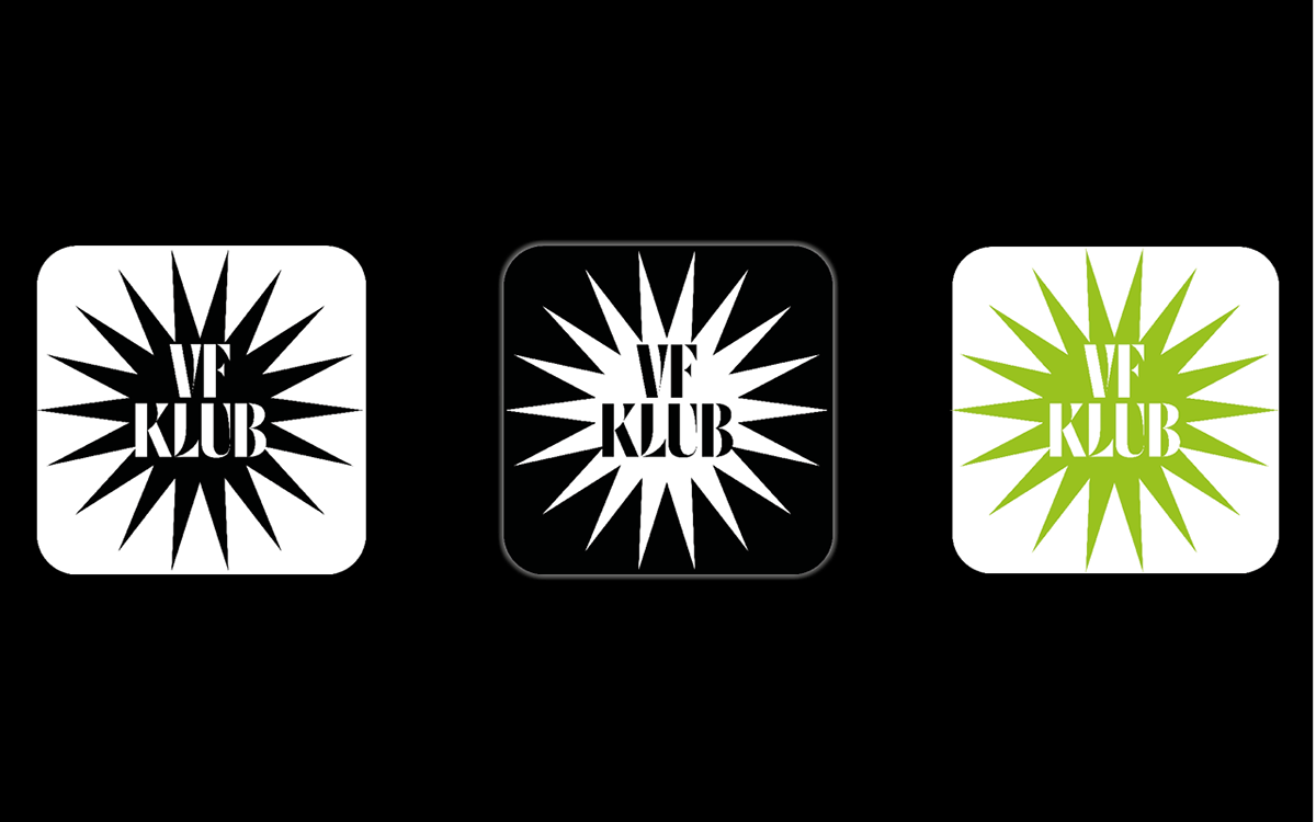 radioactive green and black logo visual identity festival immaterial videoformes