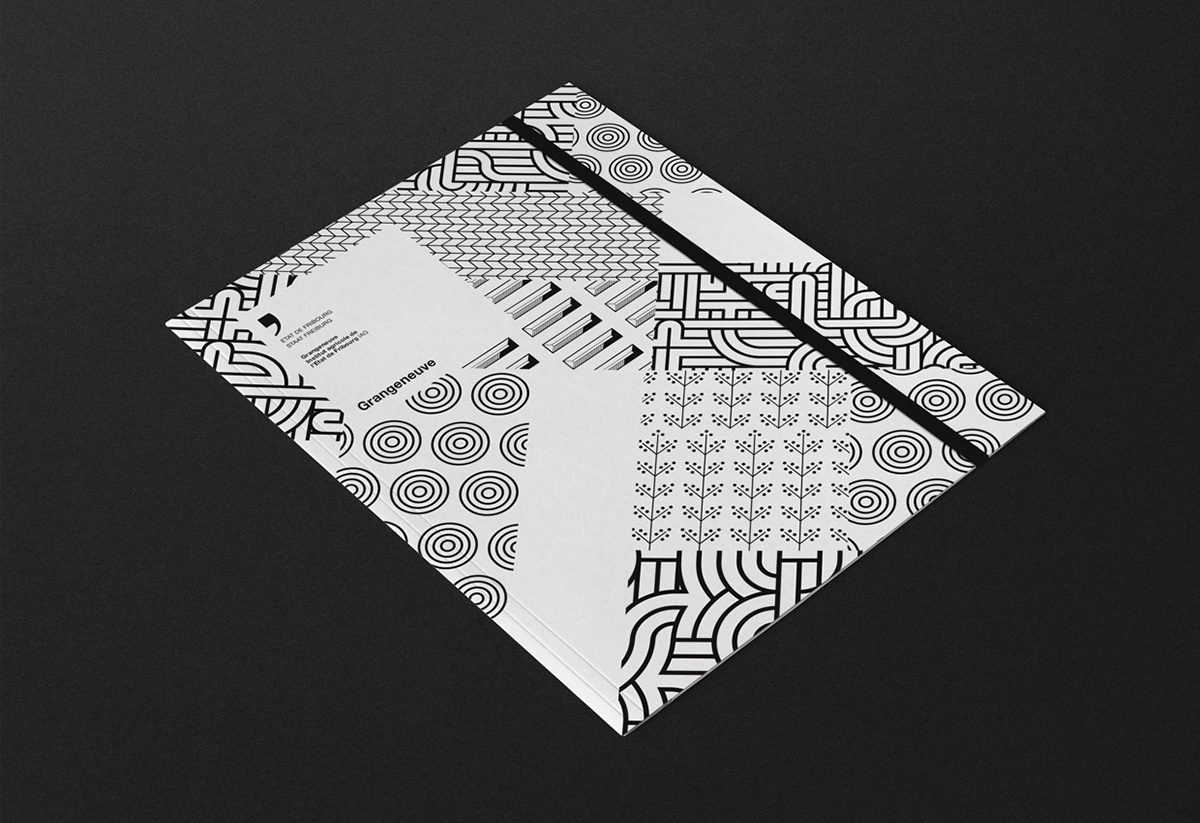 identity Competition Fribourg agriculture pattern Rebrand