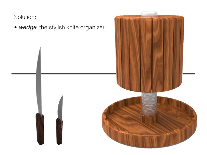 knife organizer kitchen
