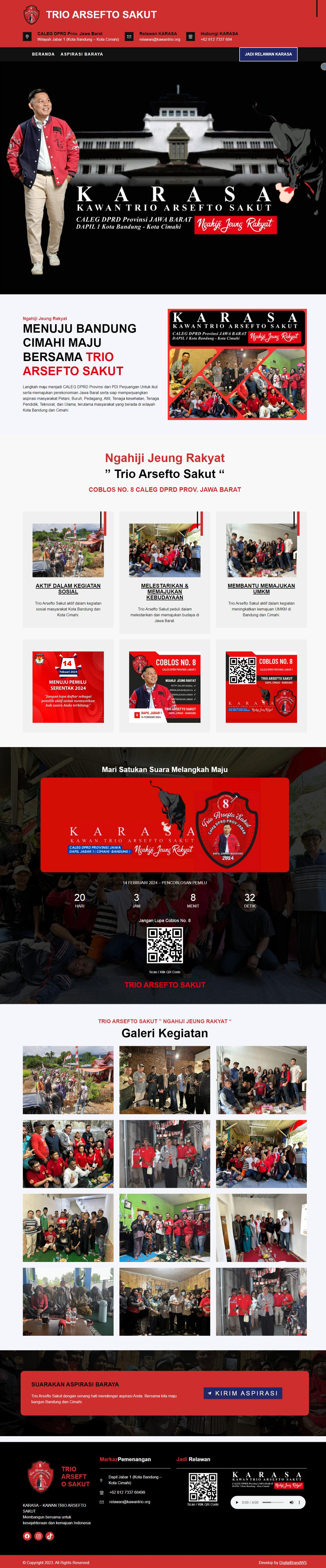 personal branding visual identity web kampanye