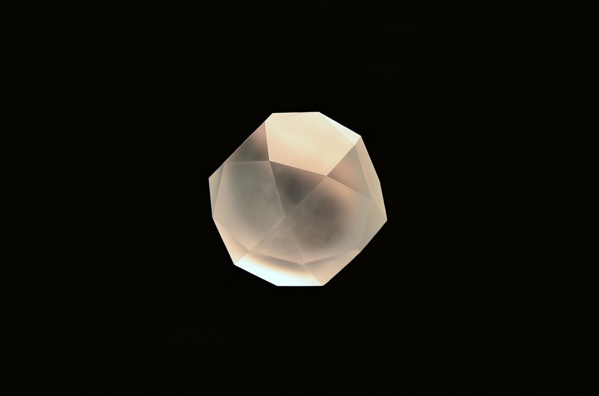 sphere platonic solids archimedean solids Golden Ratio sacred geometry planet glass Vase