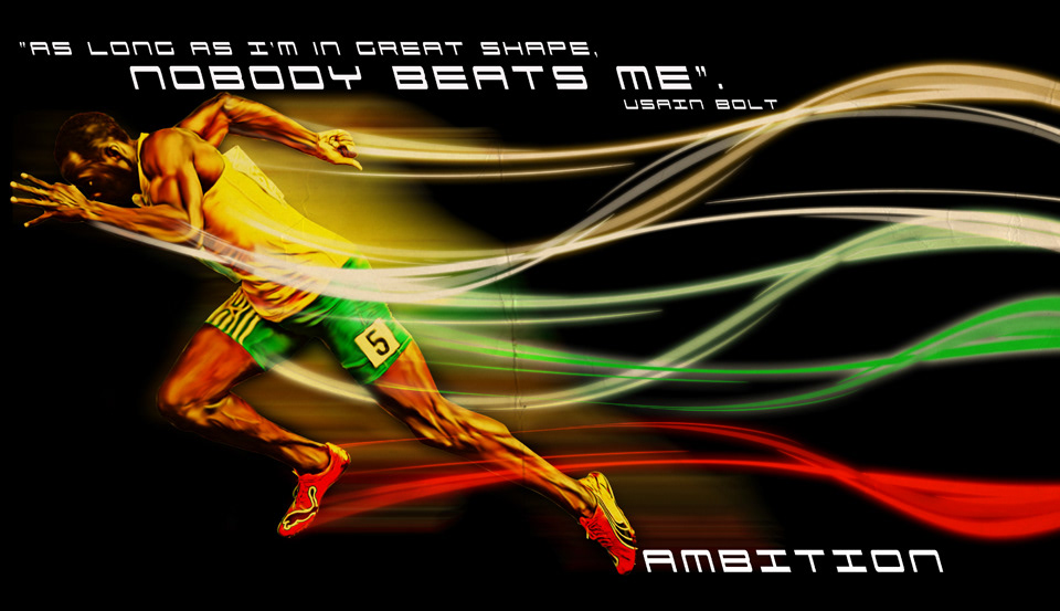 poster  Illustration Olympics bradley wiggins mark zuckerberg Usain Bolt