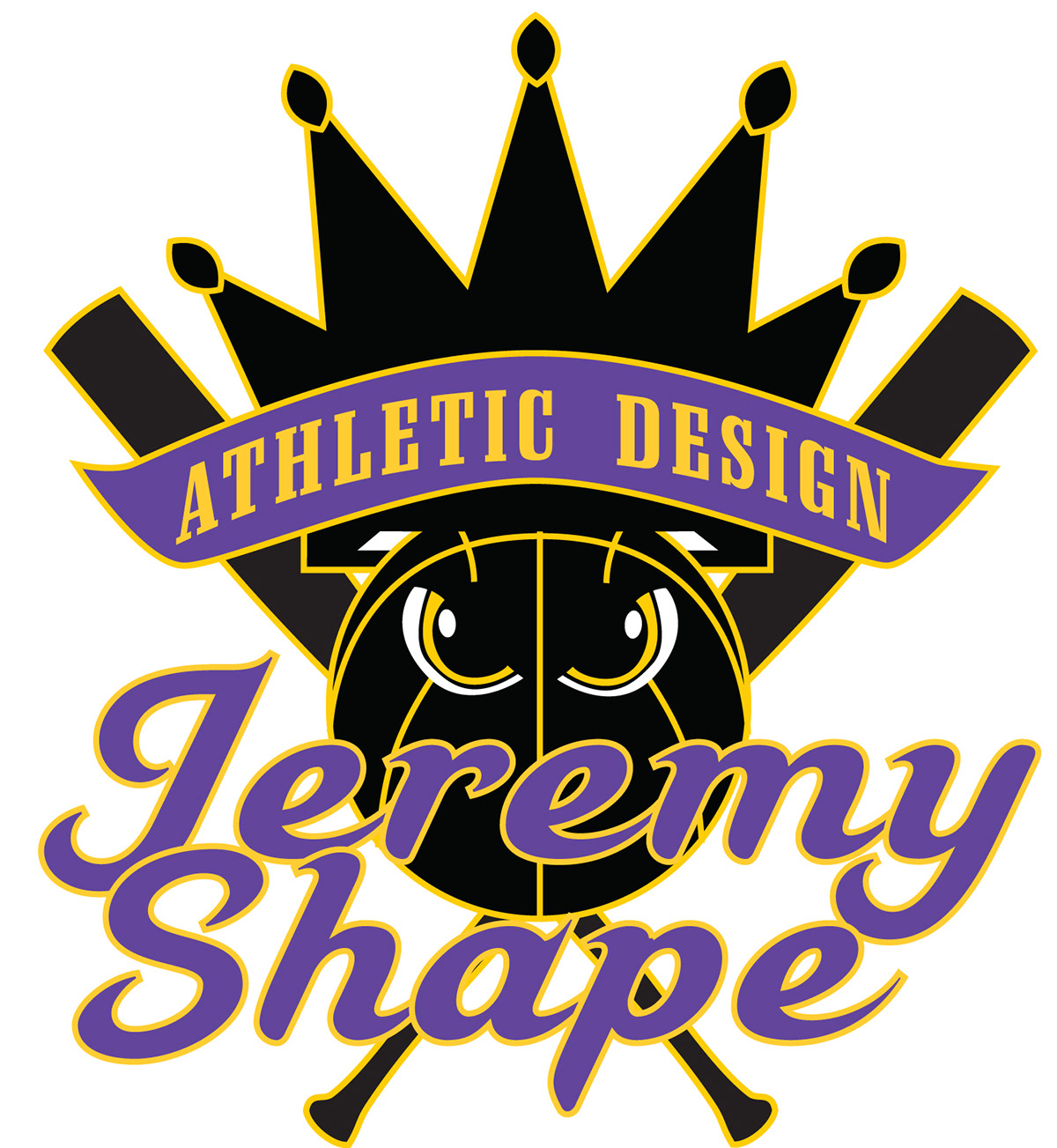 brand  jeremy  Shape  logo design  Process steps  step identity  trophy 