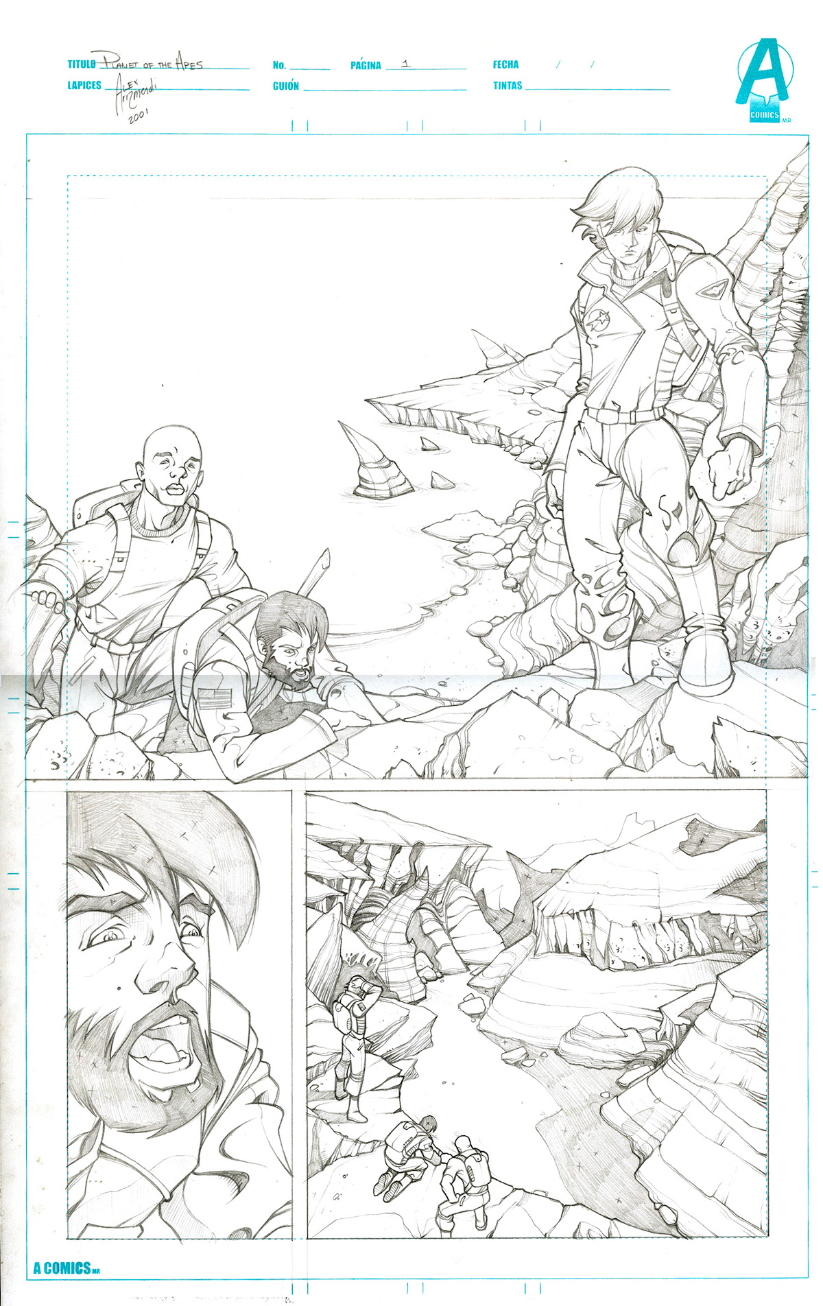 Comic Book Art spawn gen13 hero zero apes planets of the super heros boom! batman