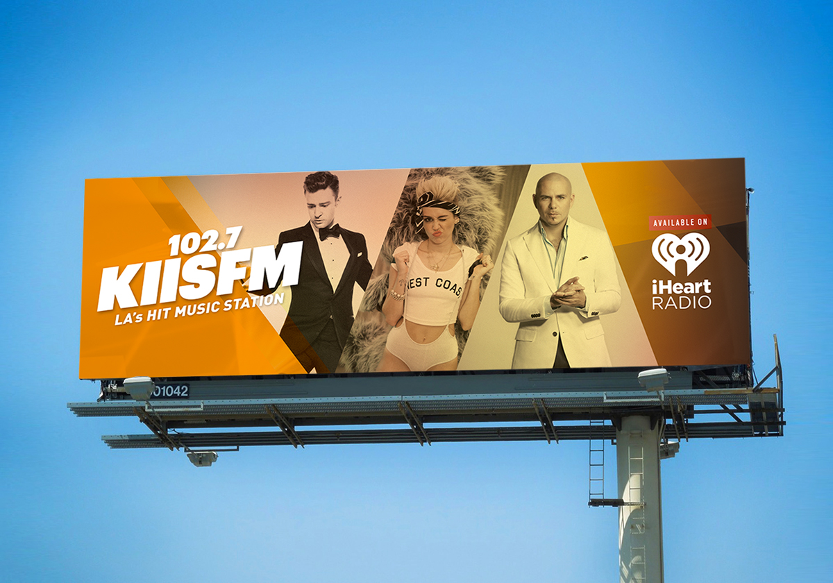 iheartradio bruno mars Justin Timberlake Katy Perry billboard design Radio
