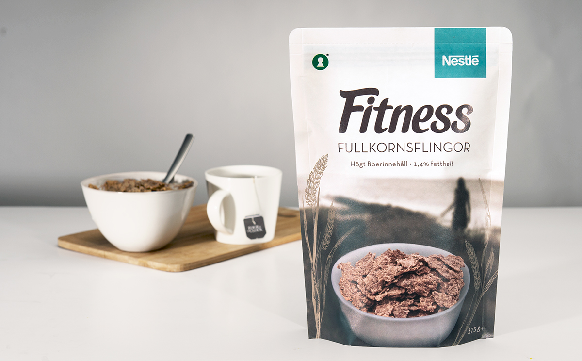 packaging design Cereal nestle brandning   print breakfast