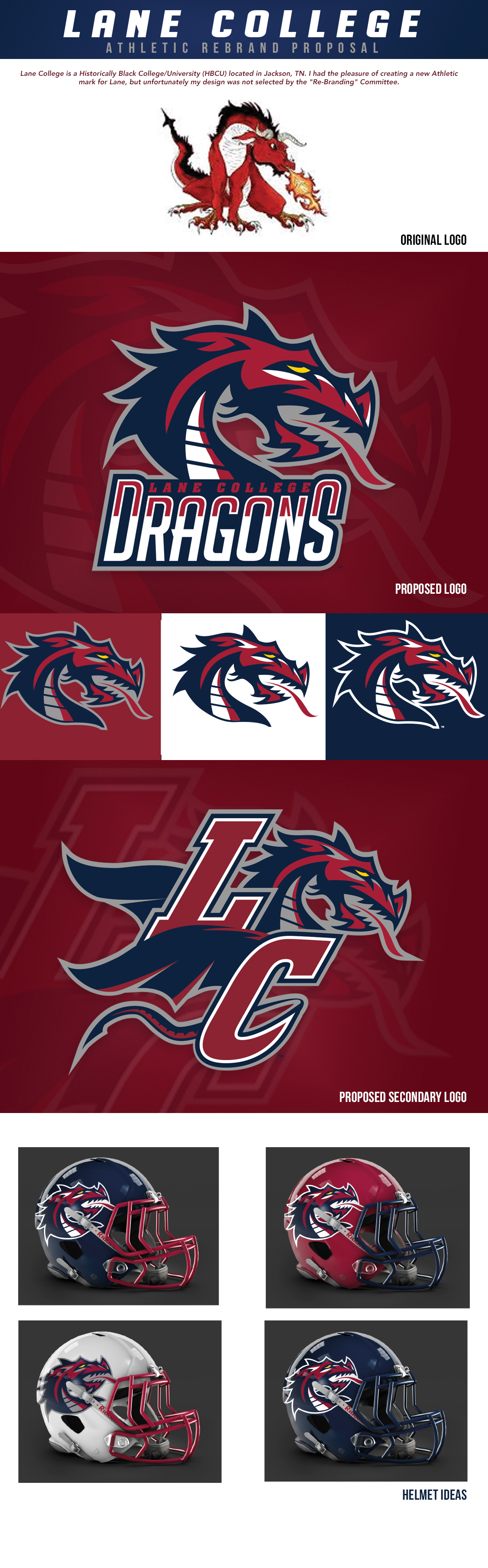 Sports Branding Identity Design brand creation Sports logo logo vector lane college HBCU