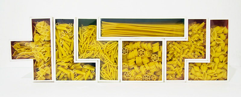 tetris Pasta student interactive product design package brand art Food  school