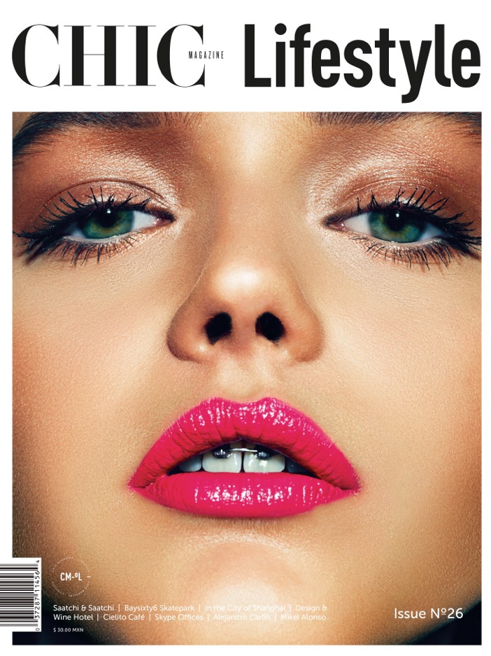 mag magazzine chic lifestyle Henrik Adamsen editorial cover retouch beauty