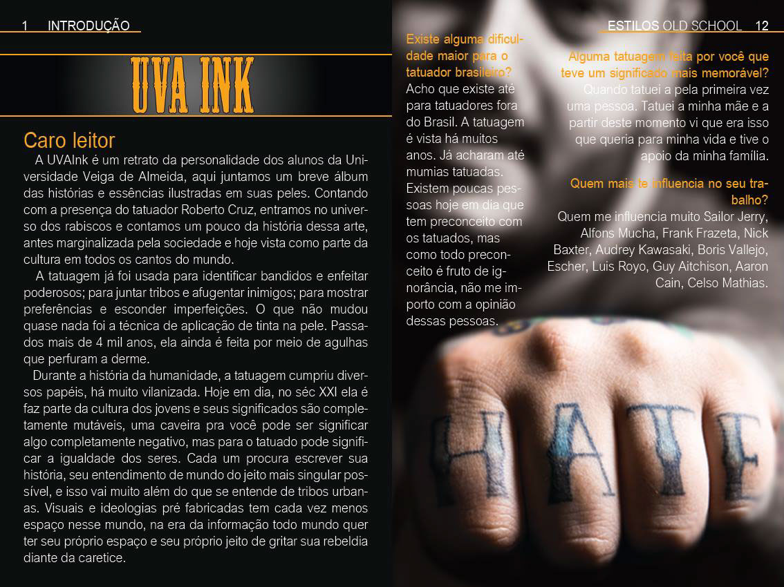 Fotografia tattoo ink Tatuagem uva