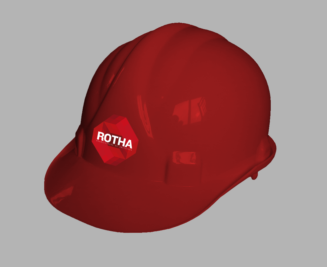 rotha logo red construction company