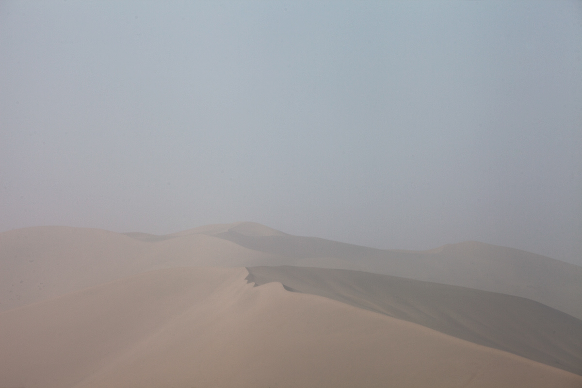 china desert dunes Dunhuang 敦煌  