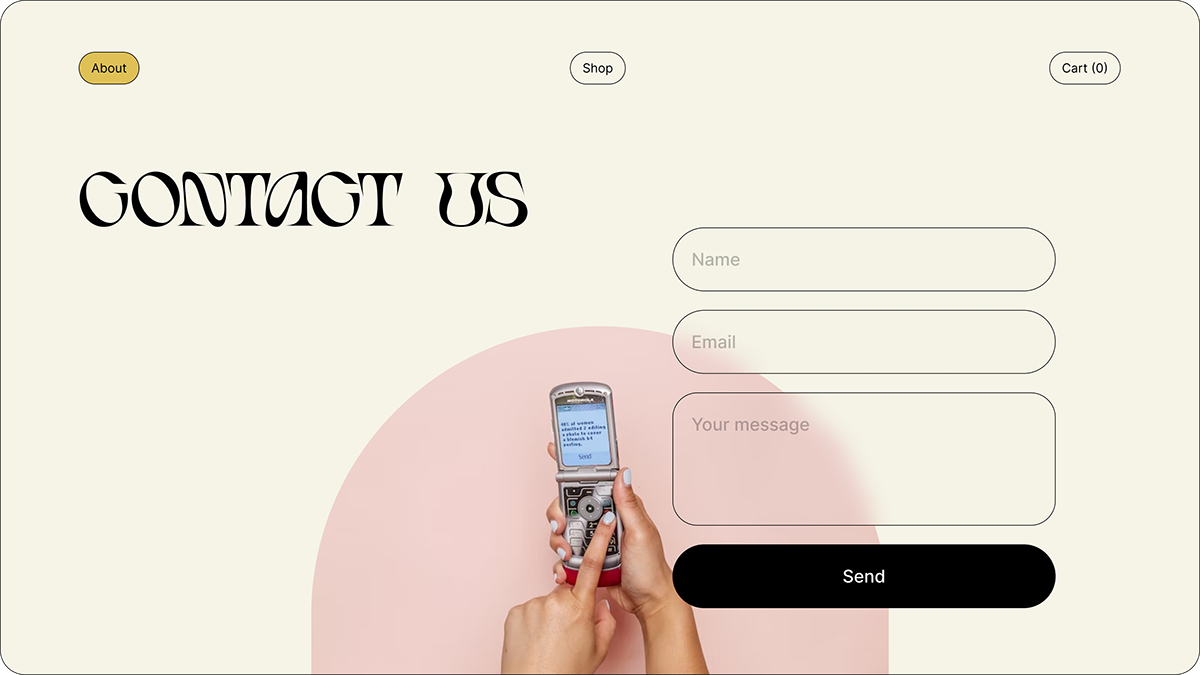 e-commerce marketing   online shop skincare store UI ux Web Design  Website