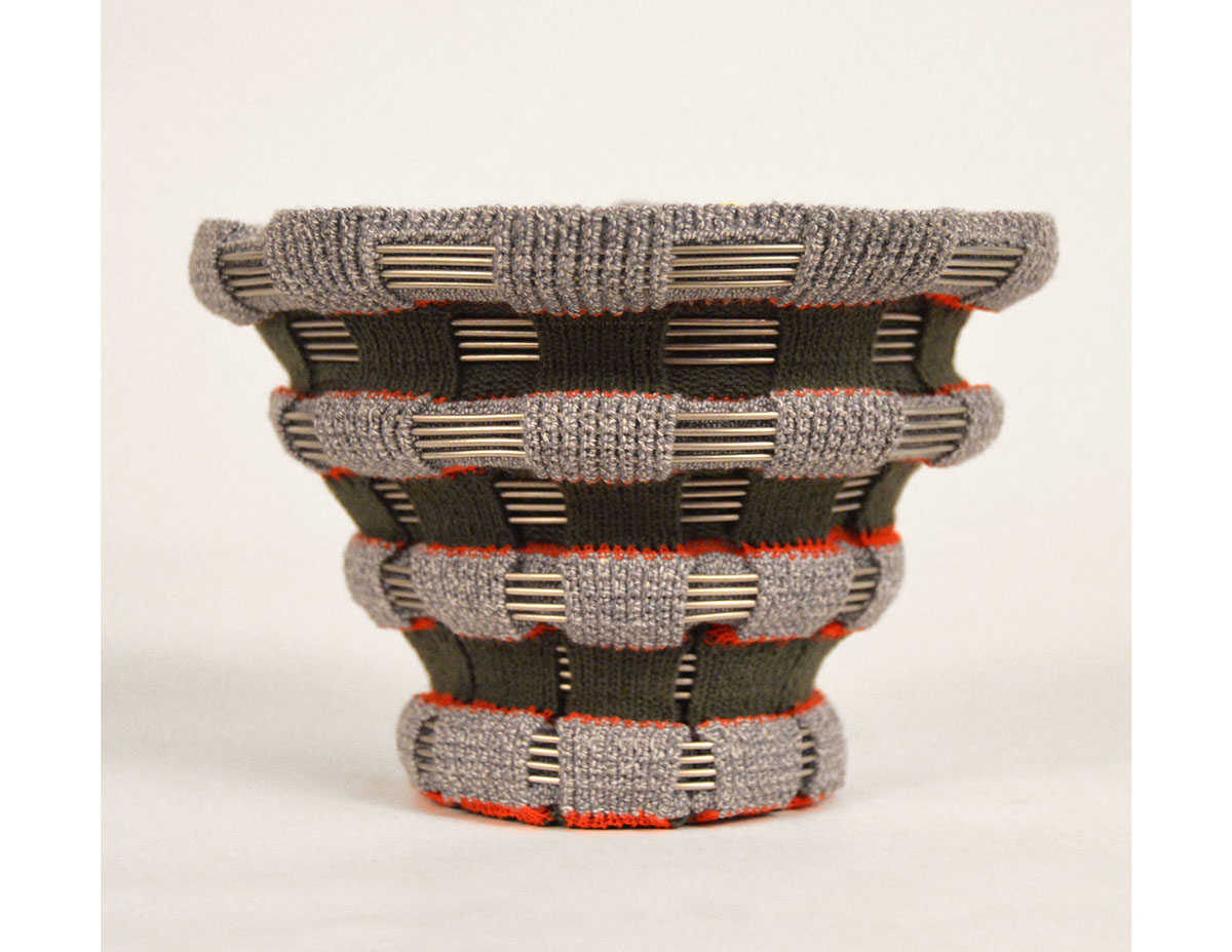 nasa spacesuit bowl textile wire Elastic knit knitting machine