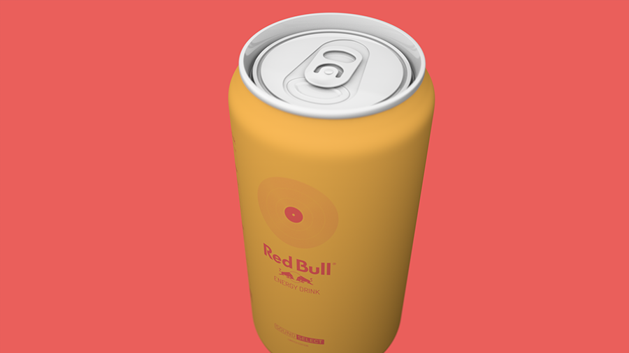 Adobe Portfolio Red Bull Sound Selects 10X Colorcubic music tour 3d design campaign prints show posters multidisciplinary design Custom Product Design energy drink 3D mockups 2d Illustration Gives you wings