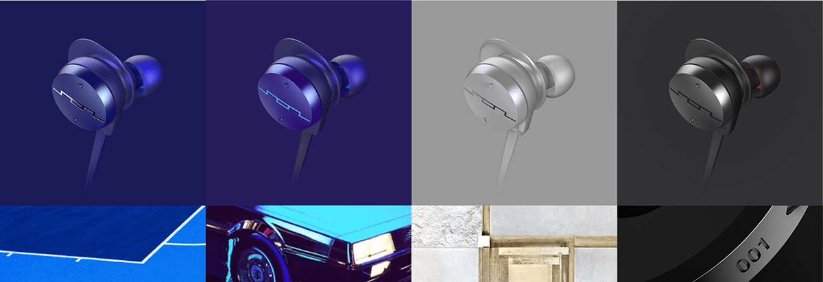 Adobe Portfolio active wear audio design consumer electronics Earbuds headphones industrial design  product design  sports wireless