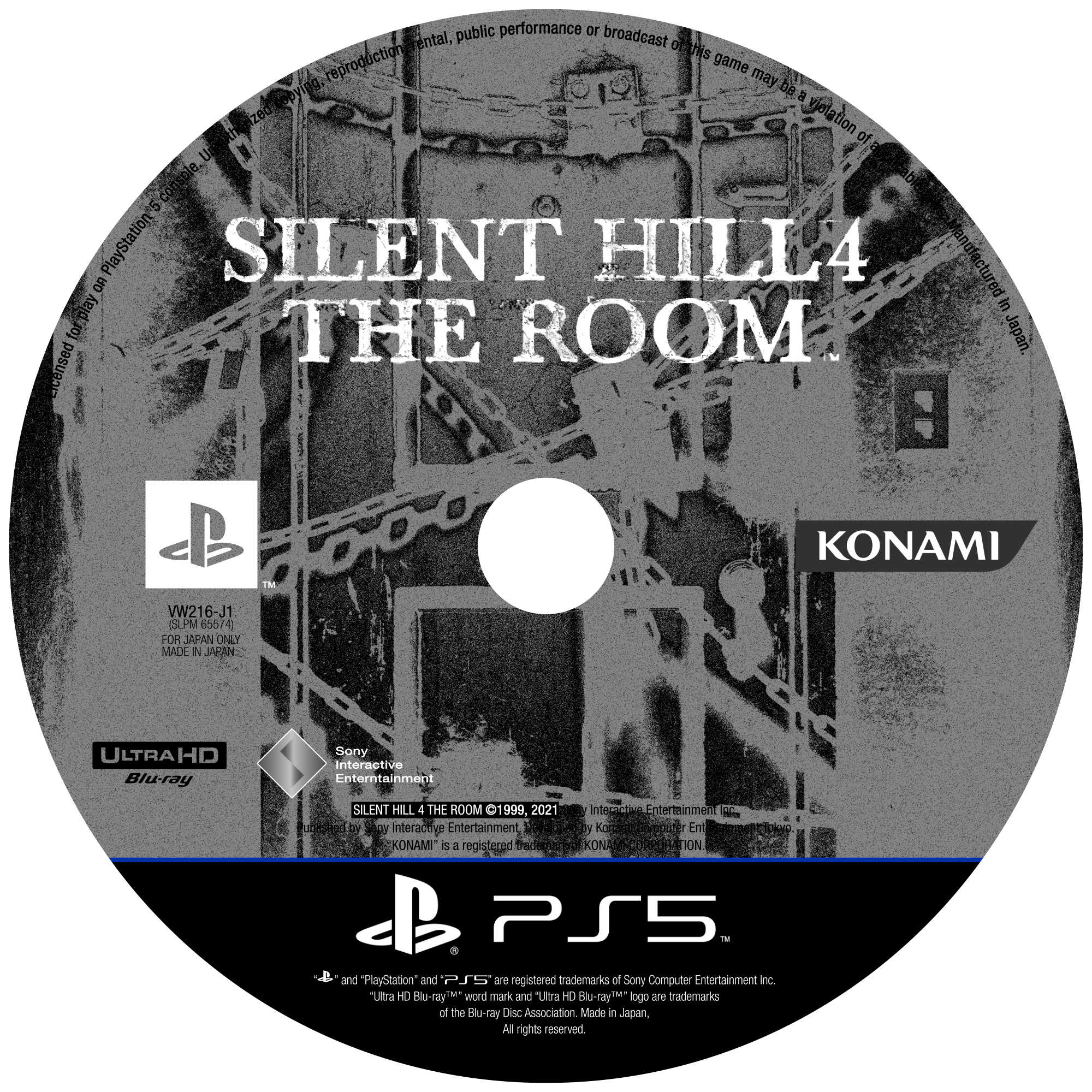 Silent Hill 2 REPRODUCTION Art Only No Disc No Case ps2