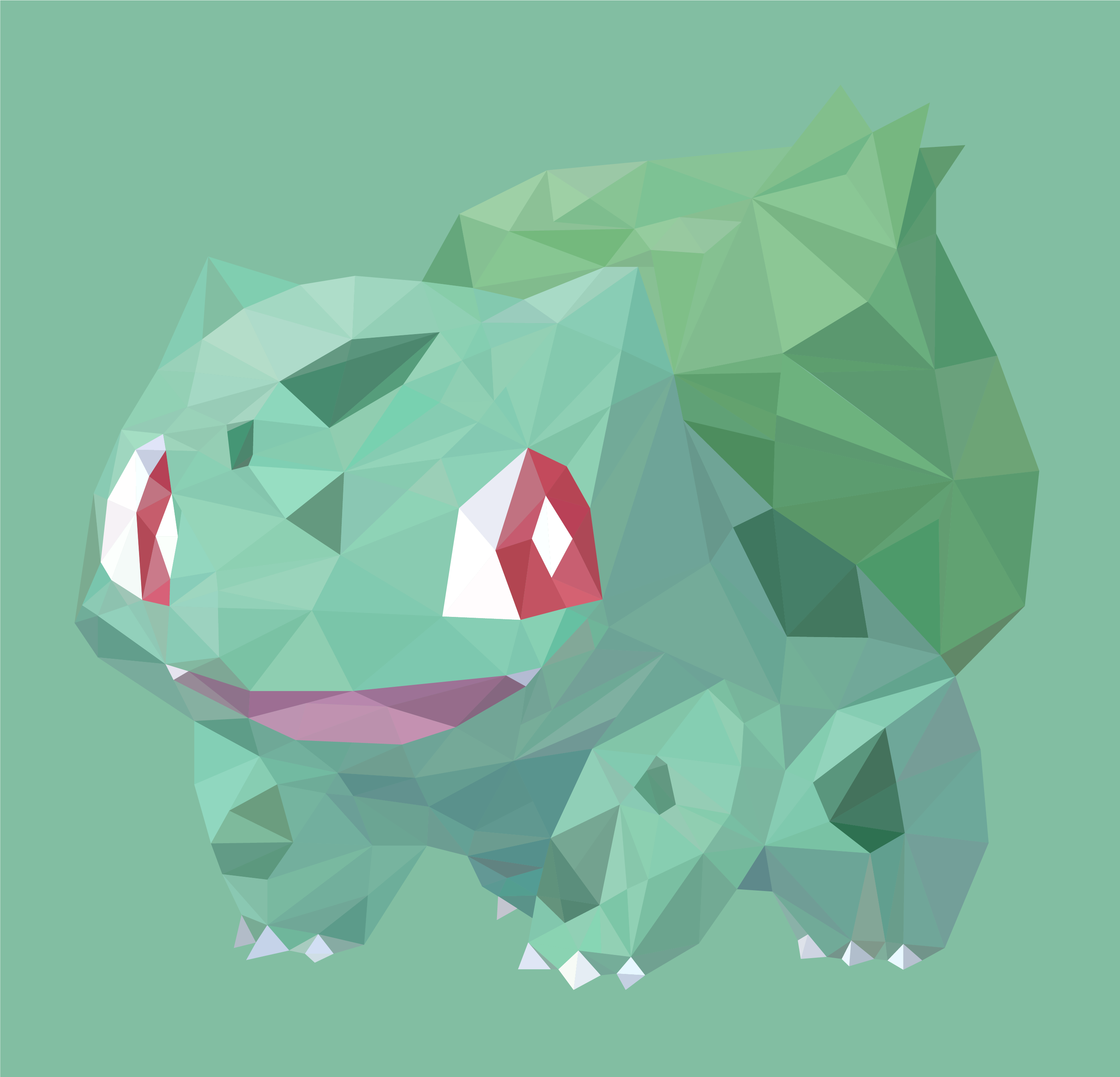 Low Poly Pokeball on Behance