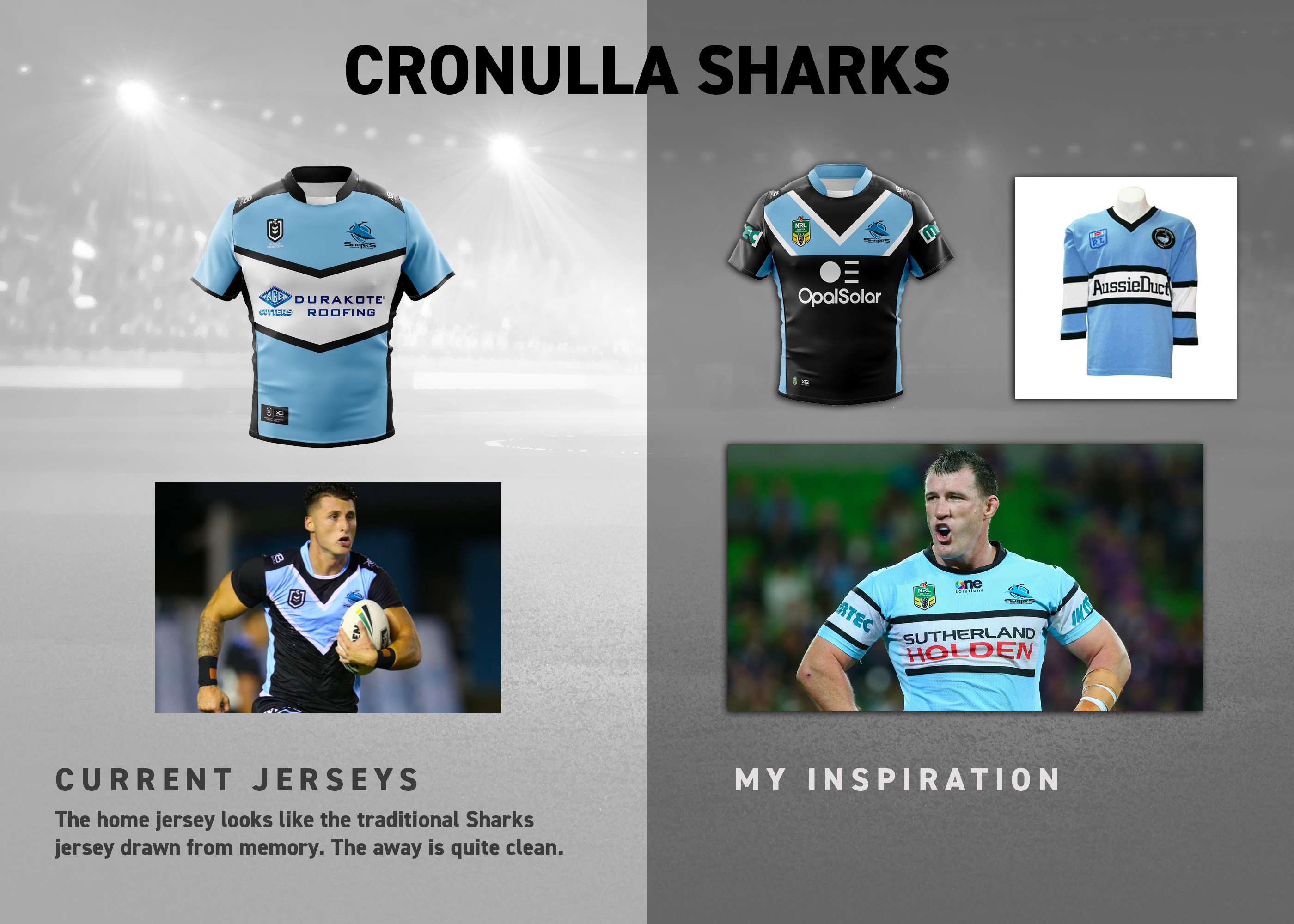 NRL Cronulla-Sutherland Sharks Custom Name Number 2023 Away Jersey