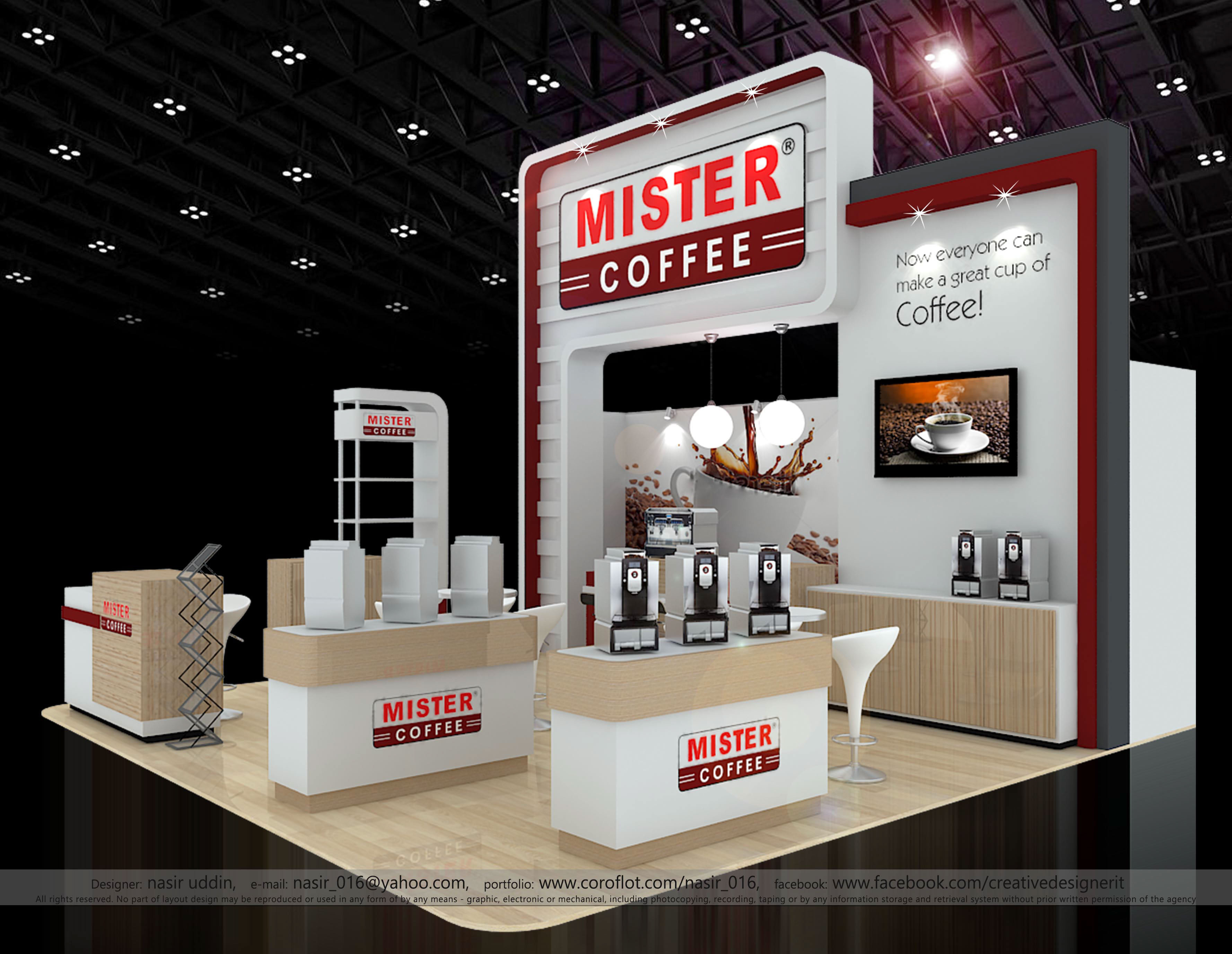 Designer Mister Coffee @ FHM'15 on Behance