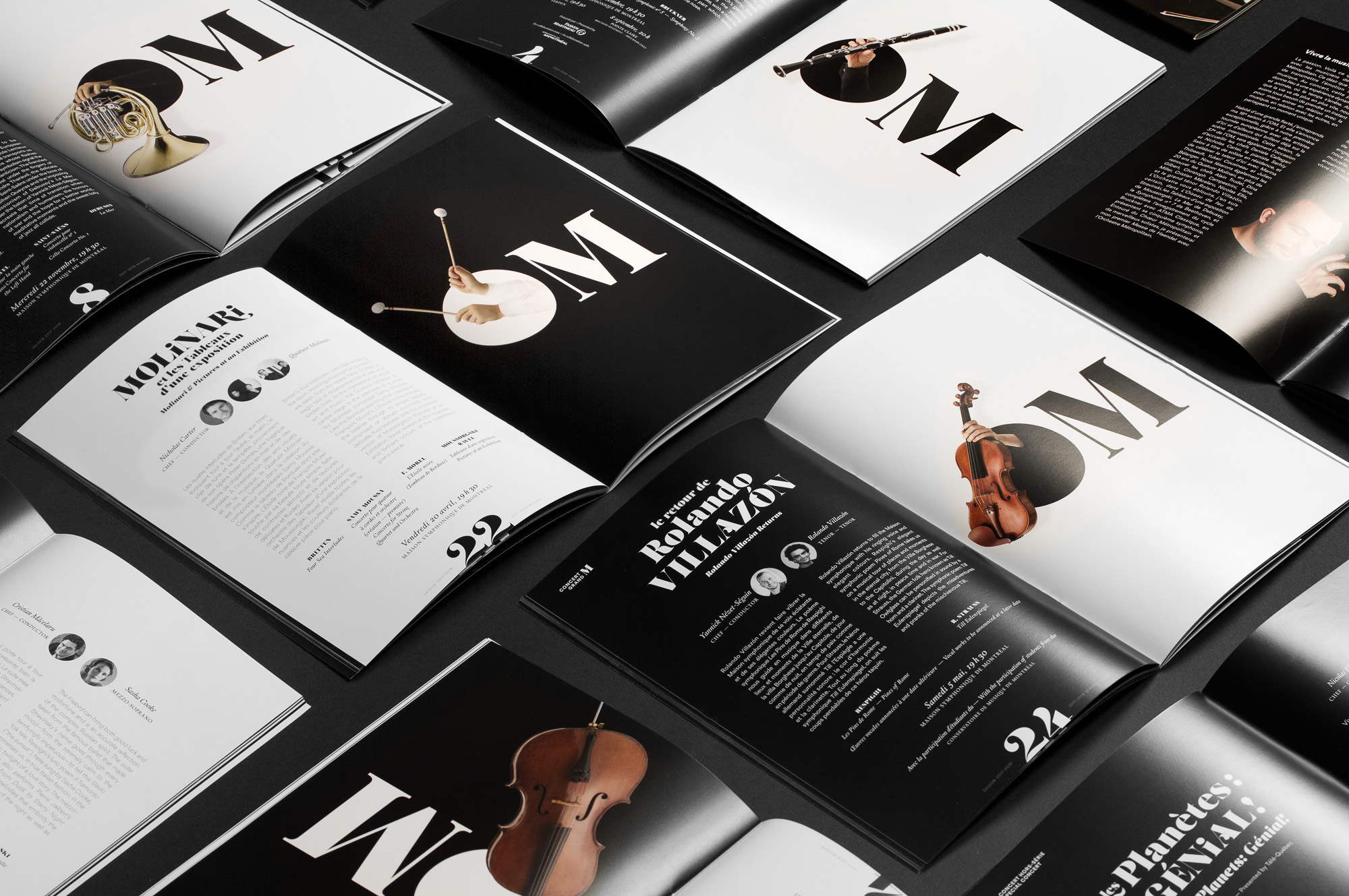 Brand Identity and Graphic Design for The Metropolitain Orchestra 