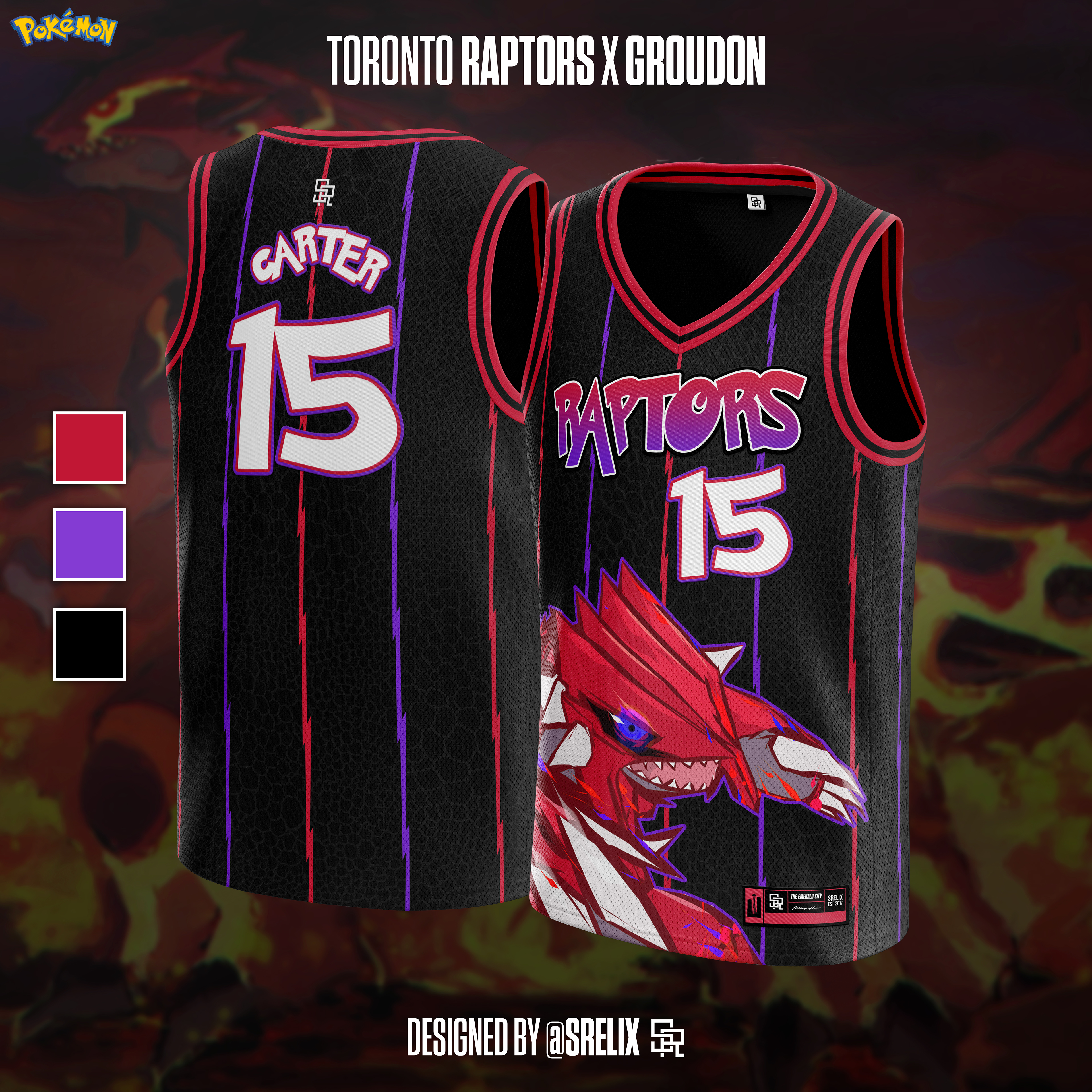 purple toronto raptors jersey