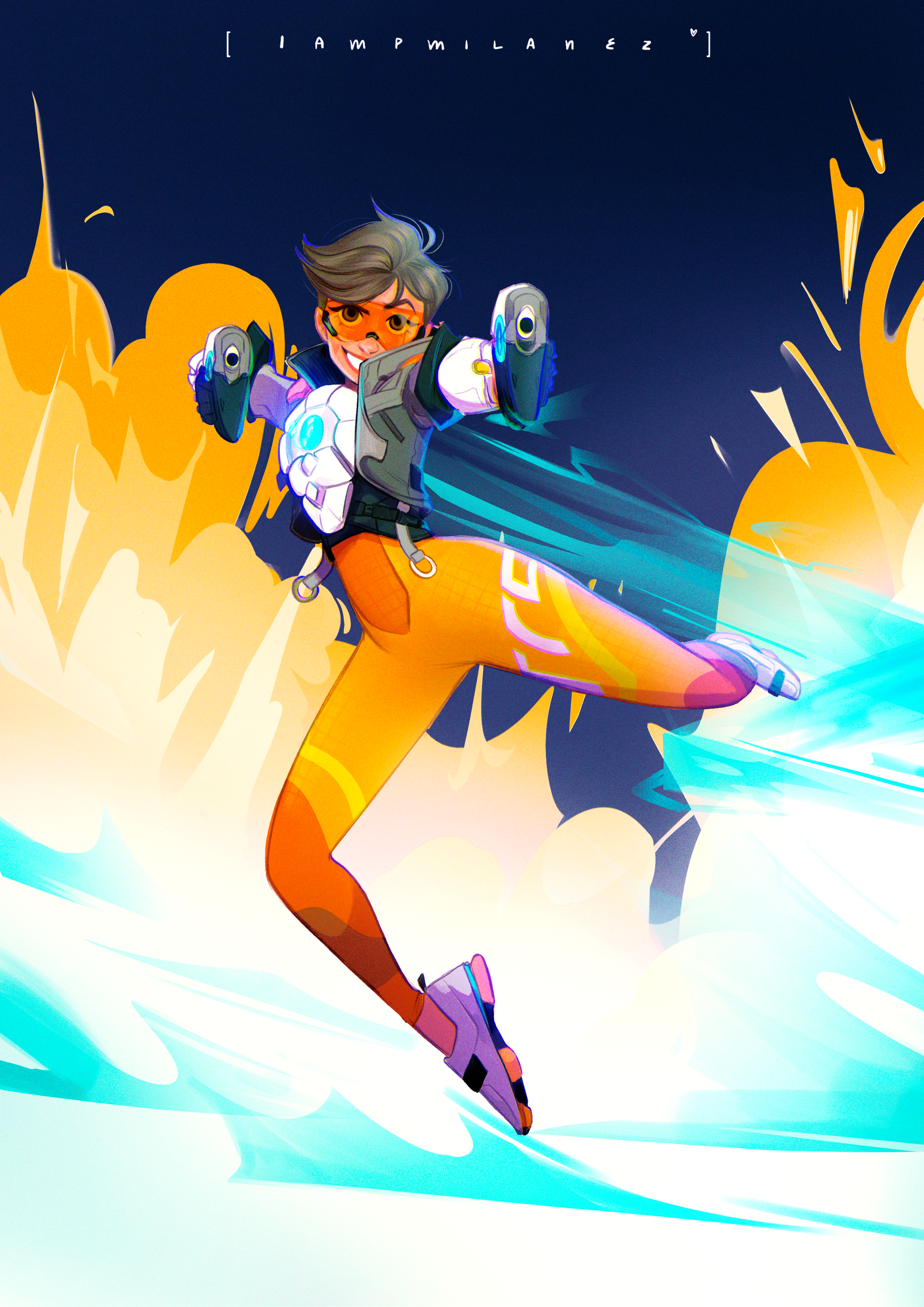 matching icons - tracer 2/2  Overwatch tracer, Tracer art, Overwatch