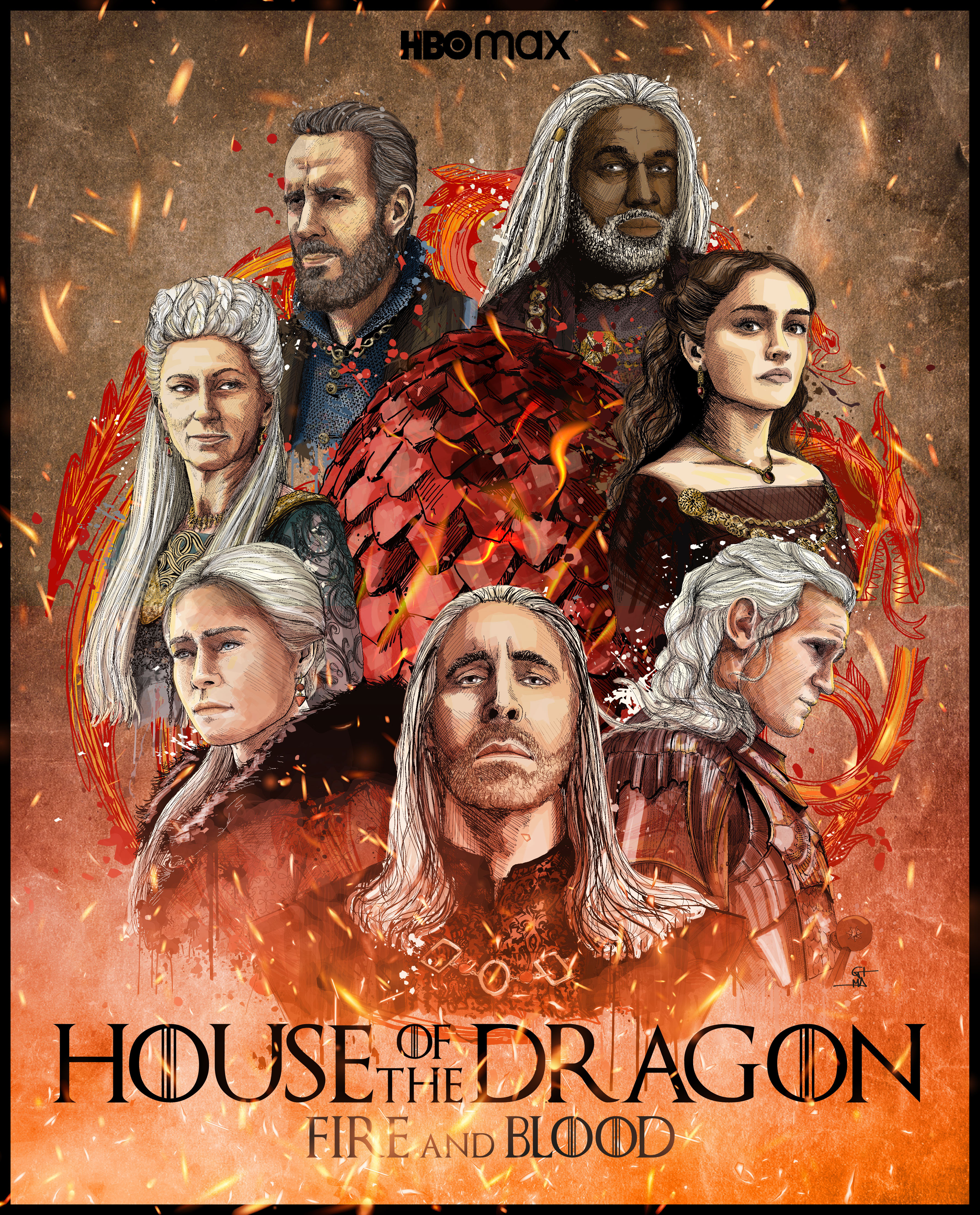 HOUSE OF THE DRAGON on Behance