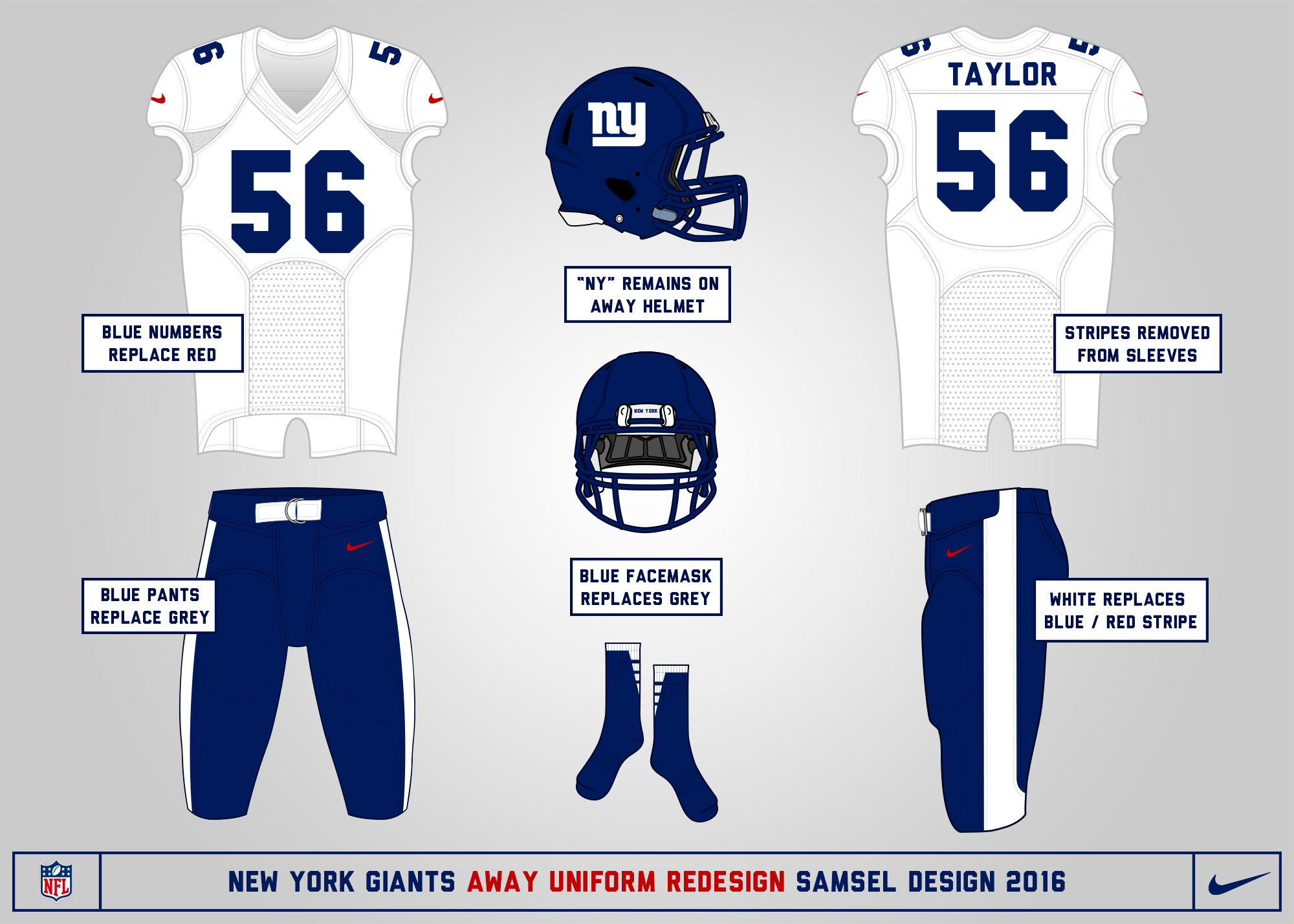 New York Giants  Brand Redesign on Behance