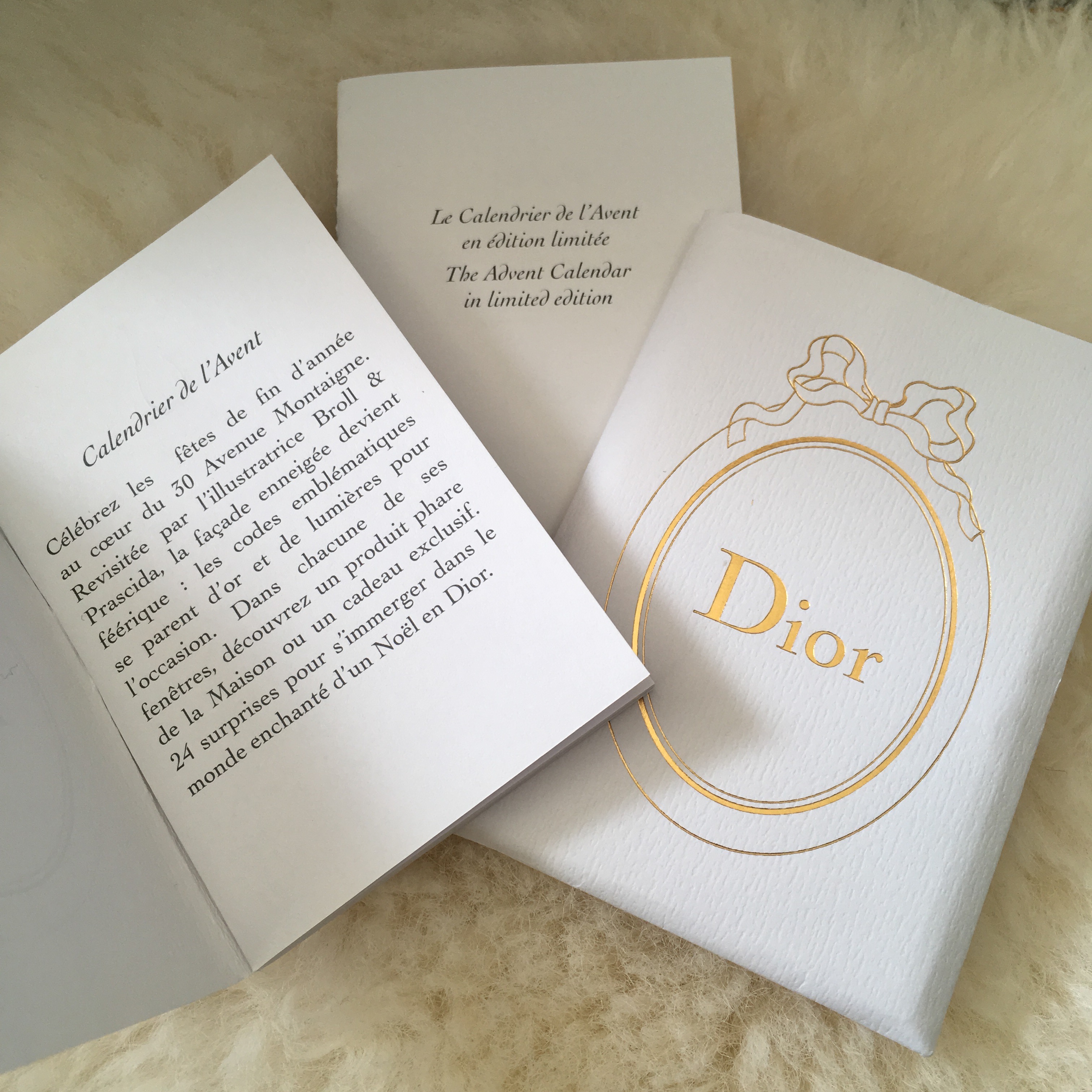 Dior christmas calendar on Behance