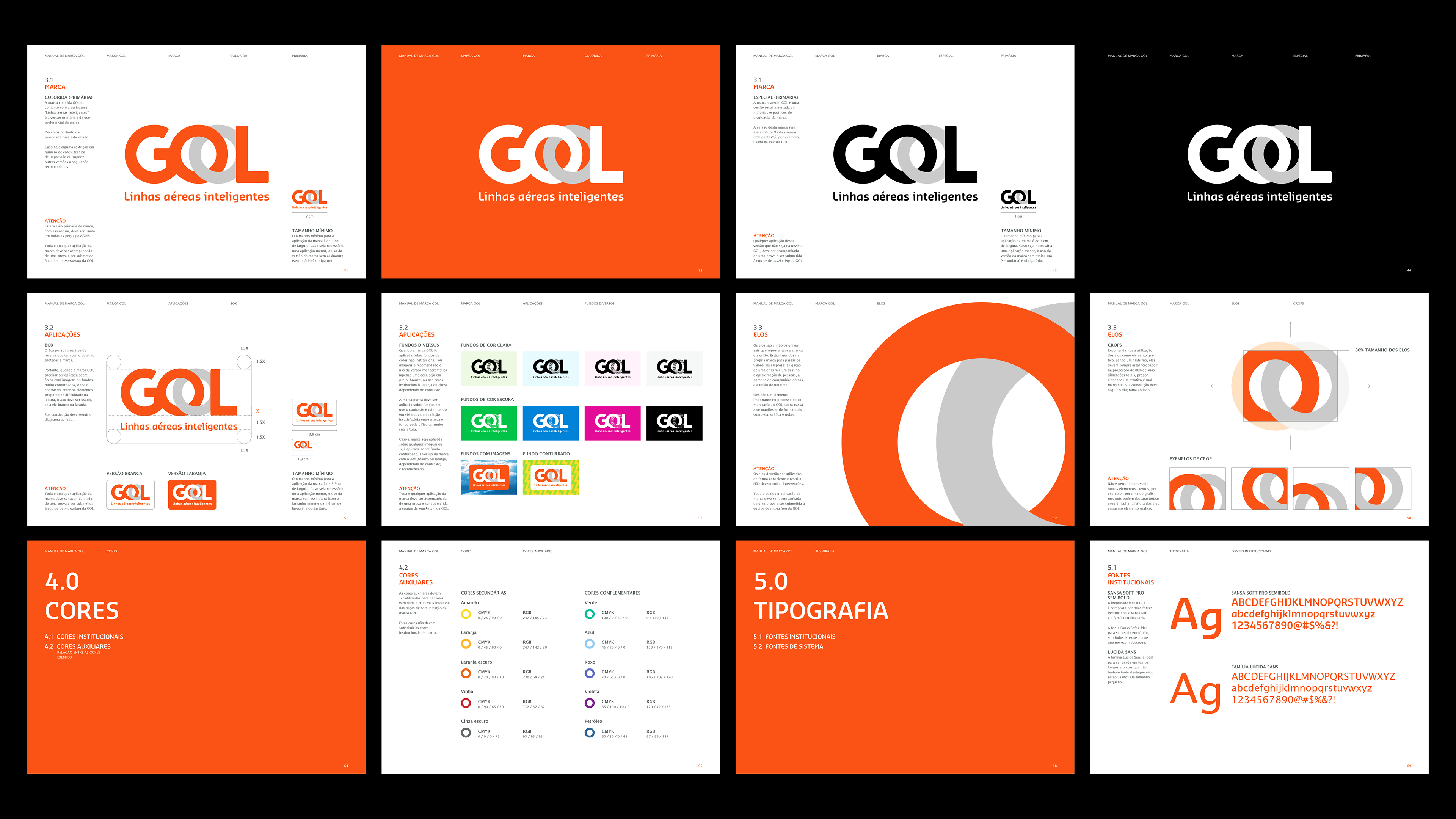 Brand New: New Logo and Livery for GOL by AlmapBBDO