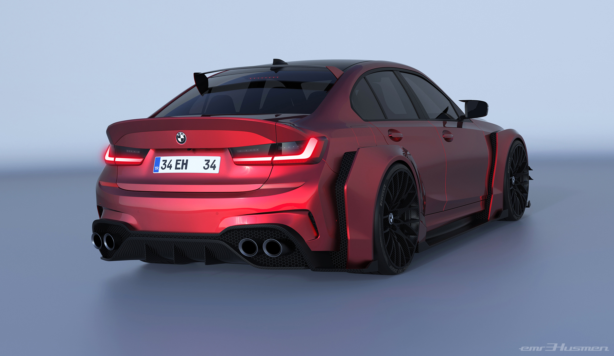 BMW 3 concept tuning :: Behance