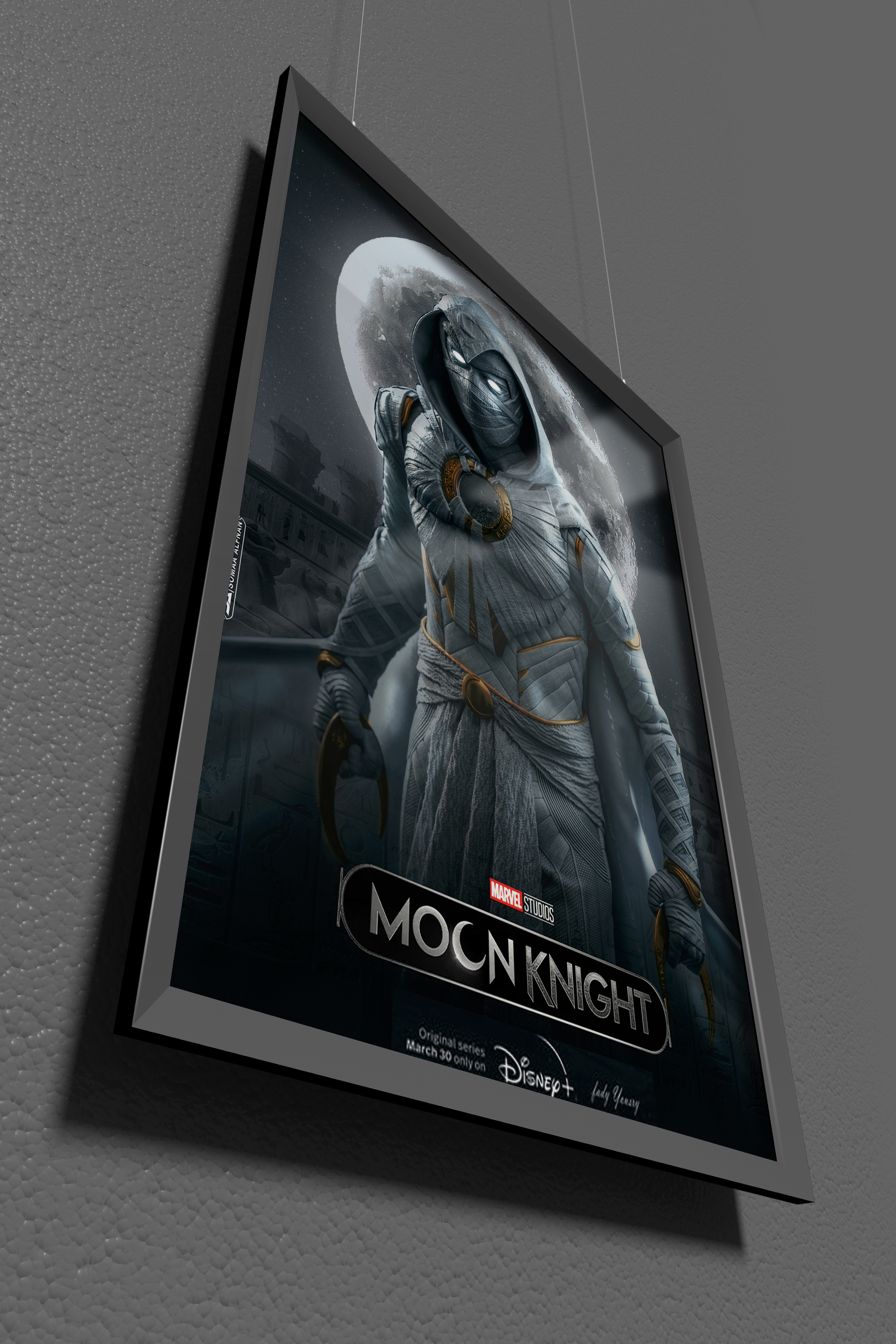 Moon knight poster on Behance