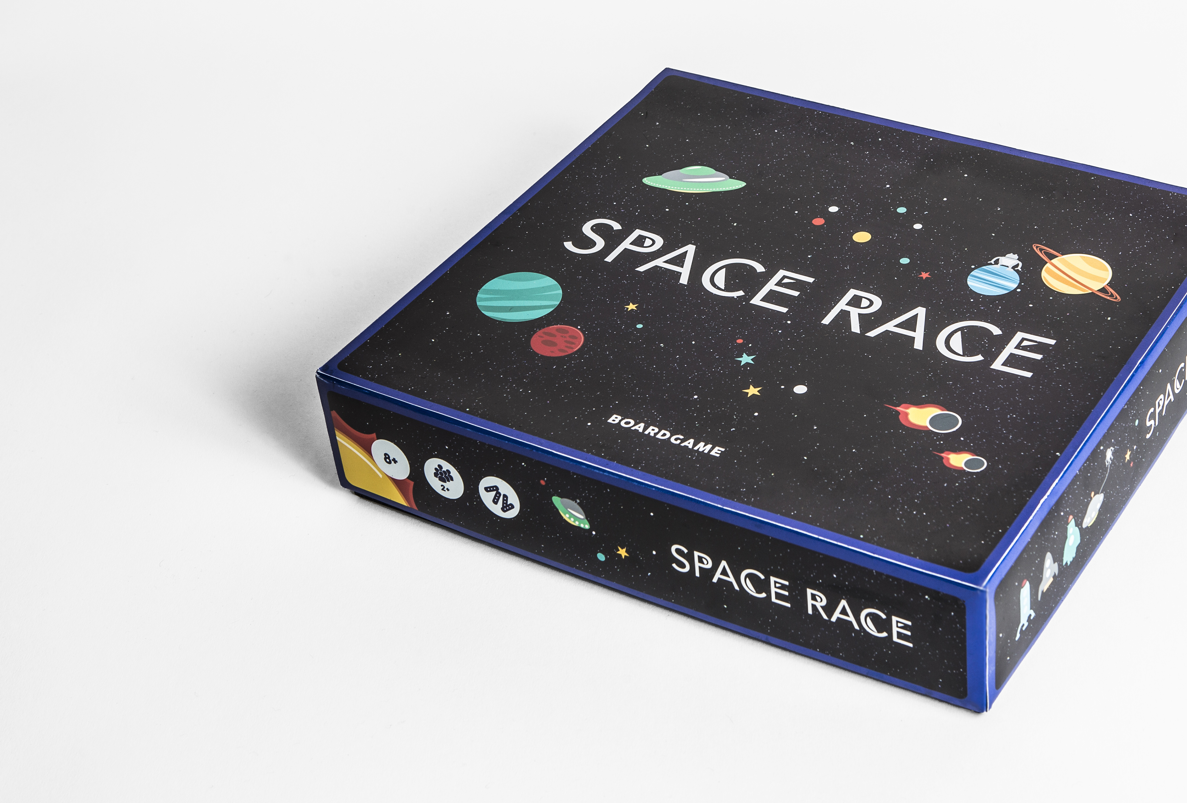 Space race! Board game academy project on Behance