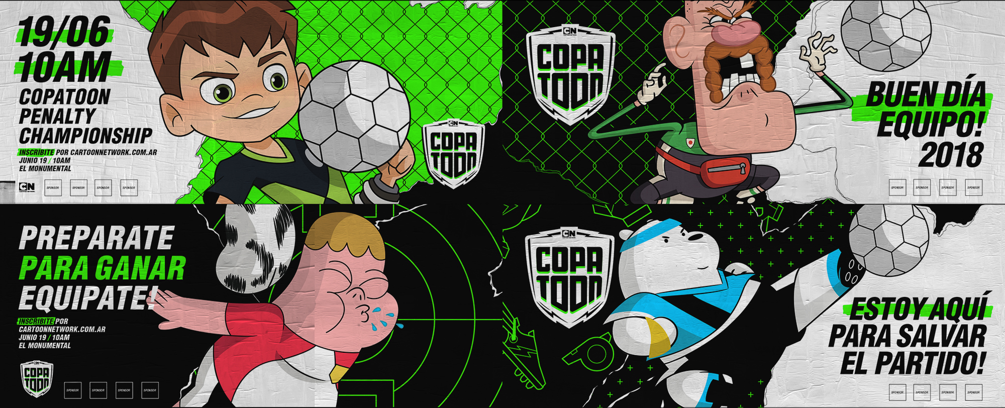 Copa Toon: Fútbol  Apps do Cartoon Network