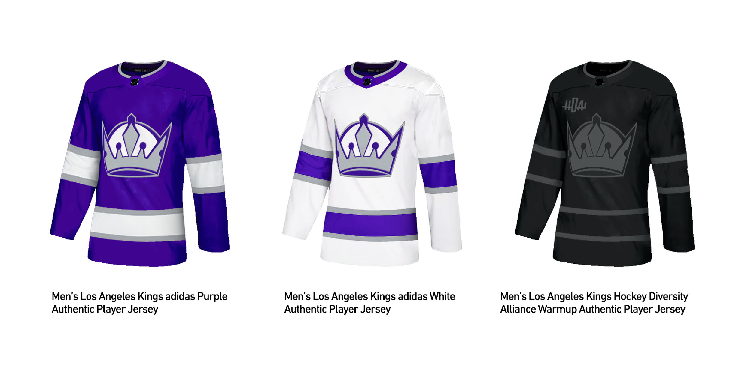 L.A. Kings Purple Jersey, 1967-1988
