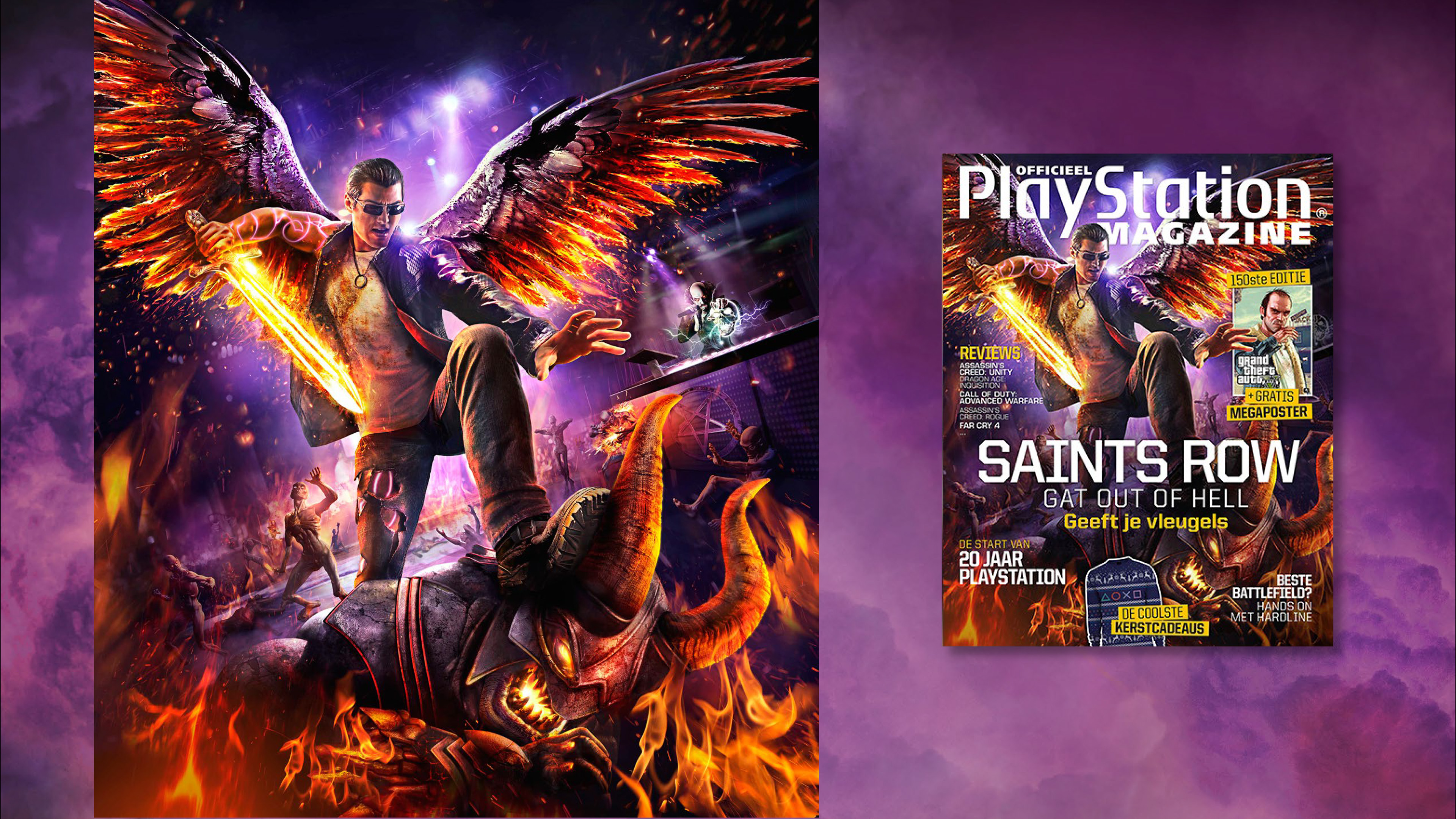 Saints Row: Gat Out Of Hell PC Box Art Cover by Warsony