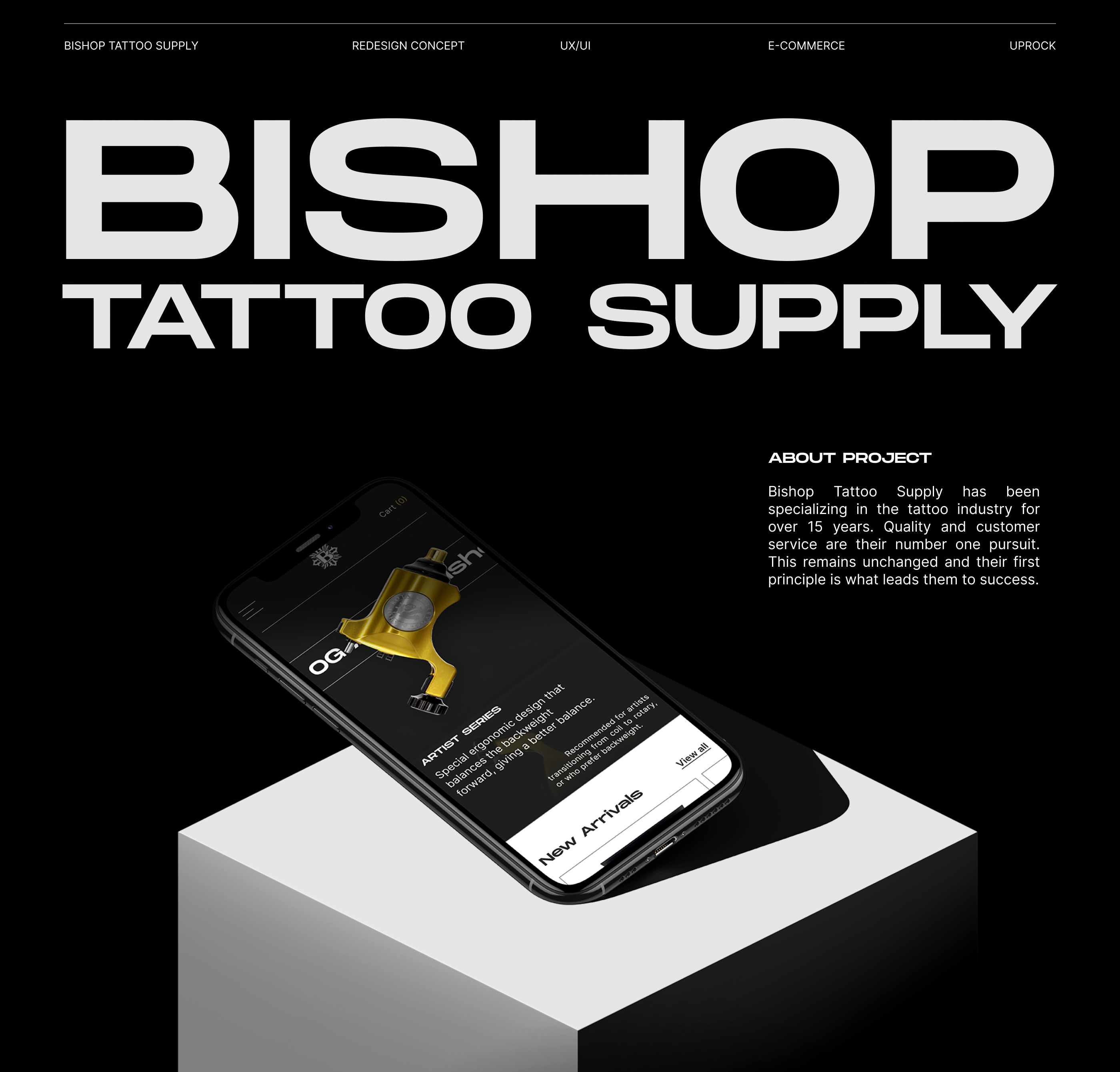 OG Abel x Bishop Fantom Rotary Tattoo Machine (ARTIST SERIES)