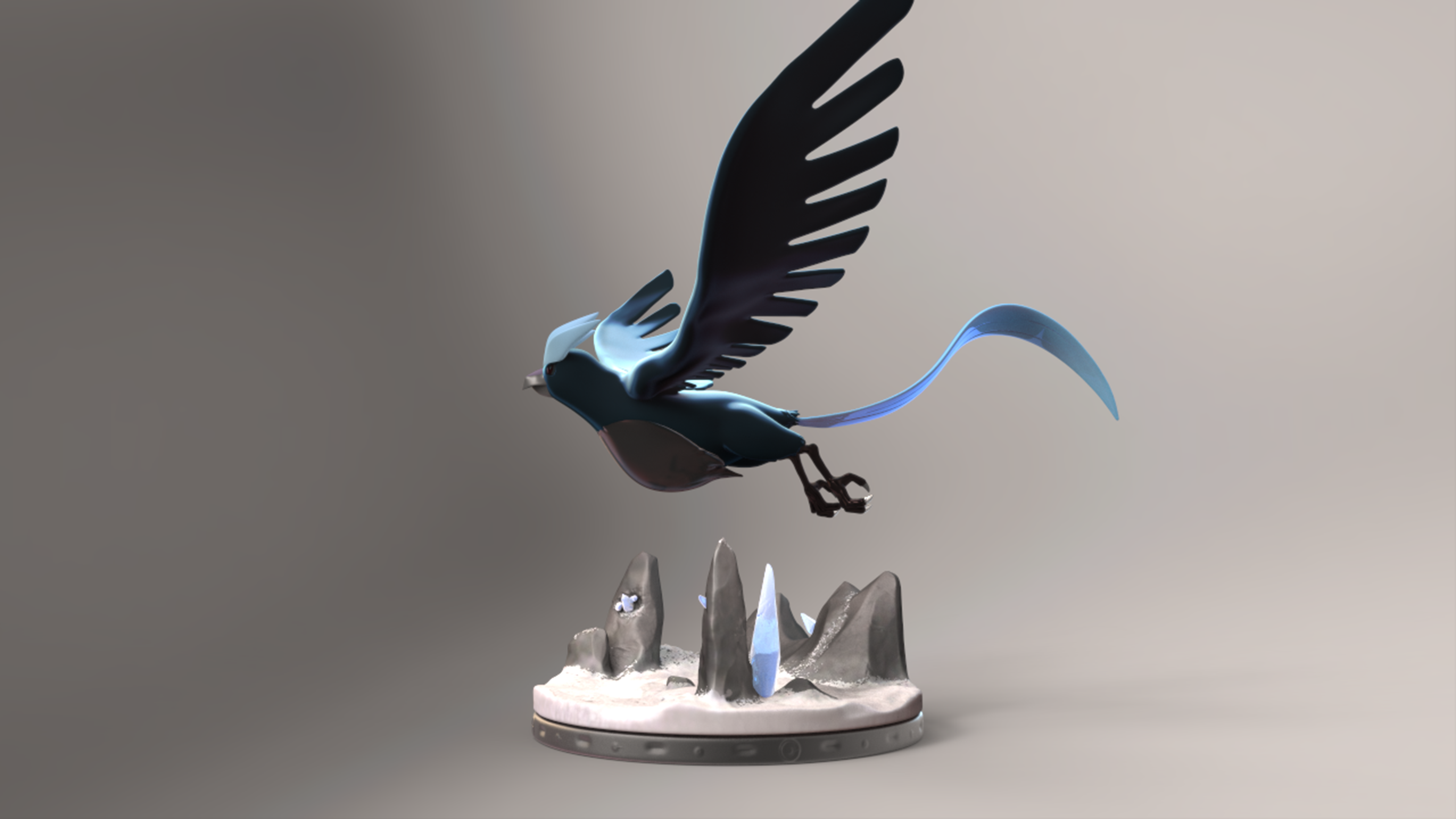 ARTICUNO POKEMON 3D model 3D printable