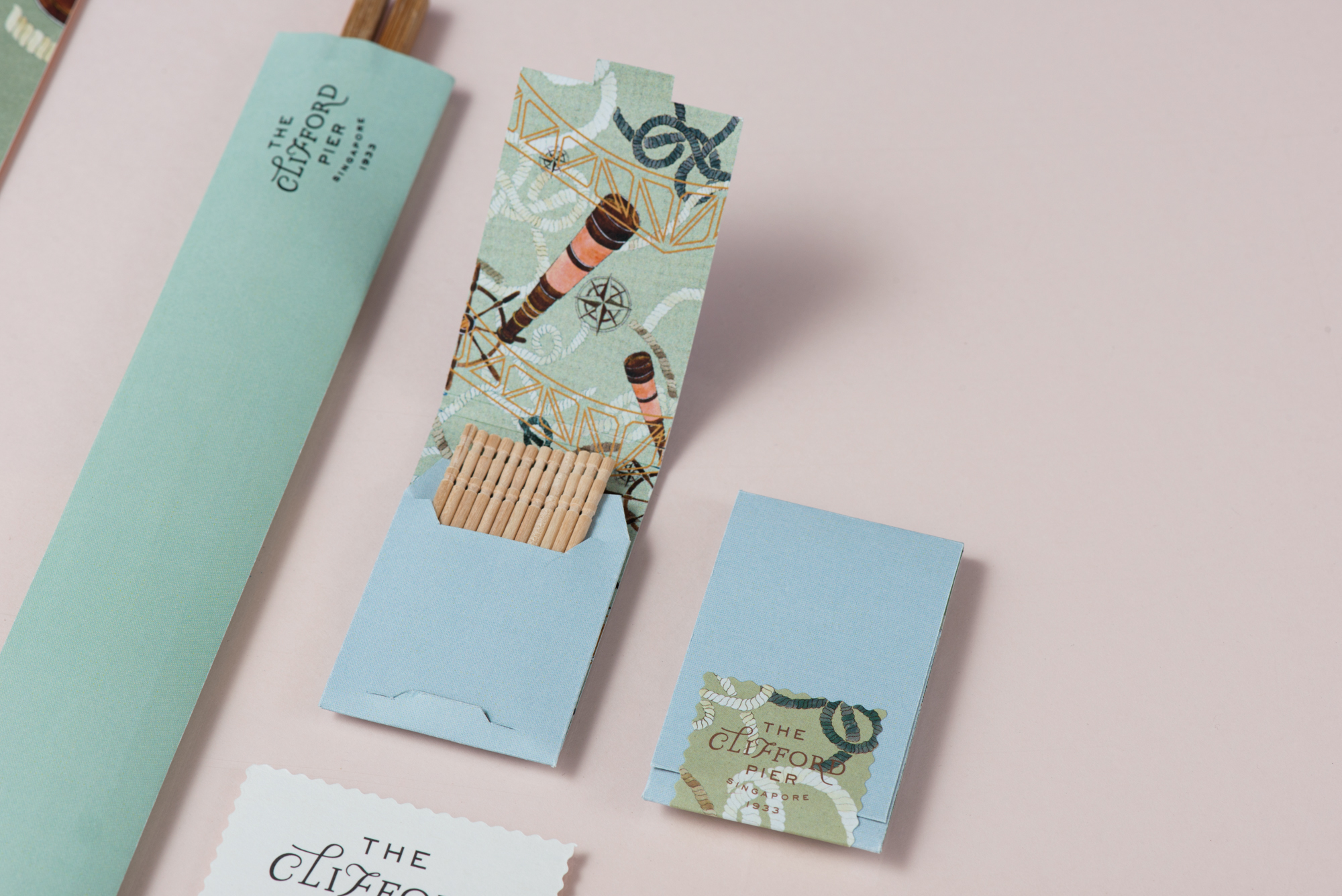 Brand Identity for The Clifford Pier Singapore