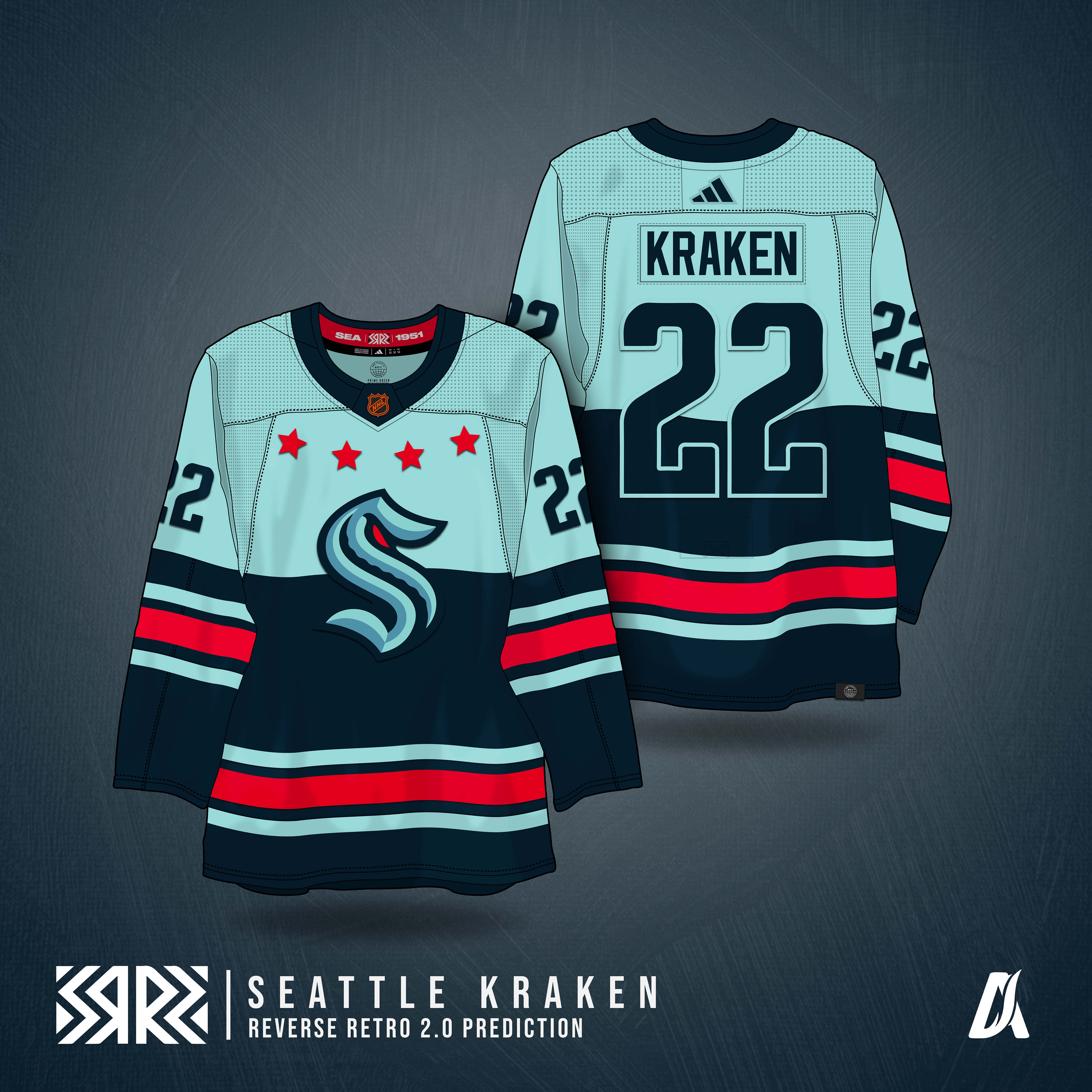 2020 NHL Reverse Retro Revisions on Behance