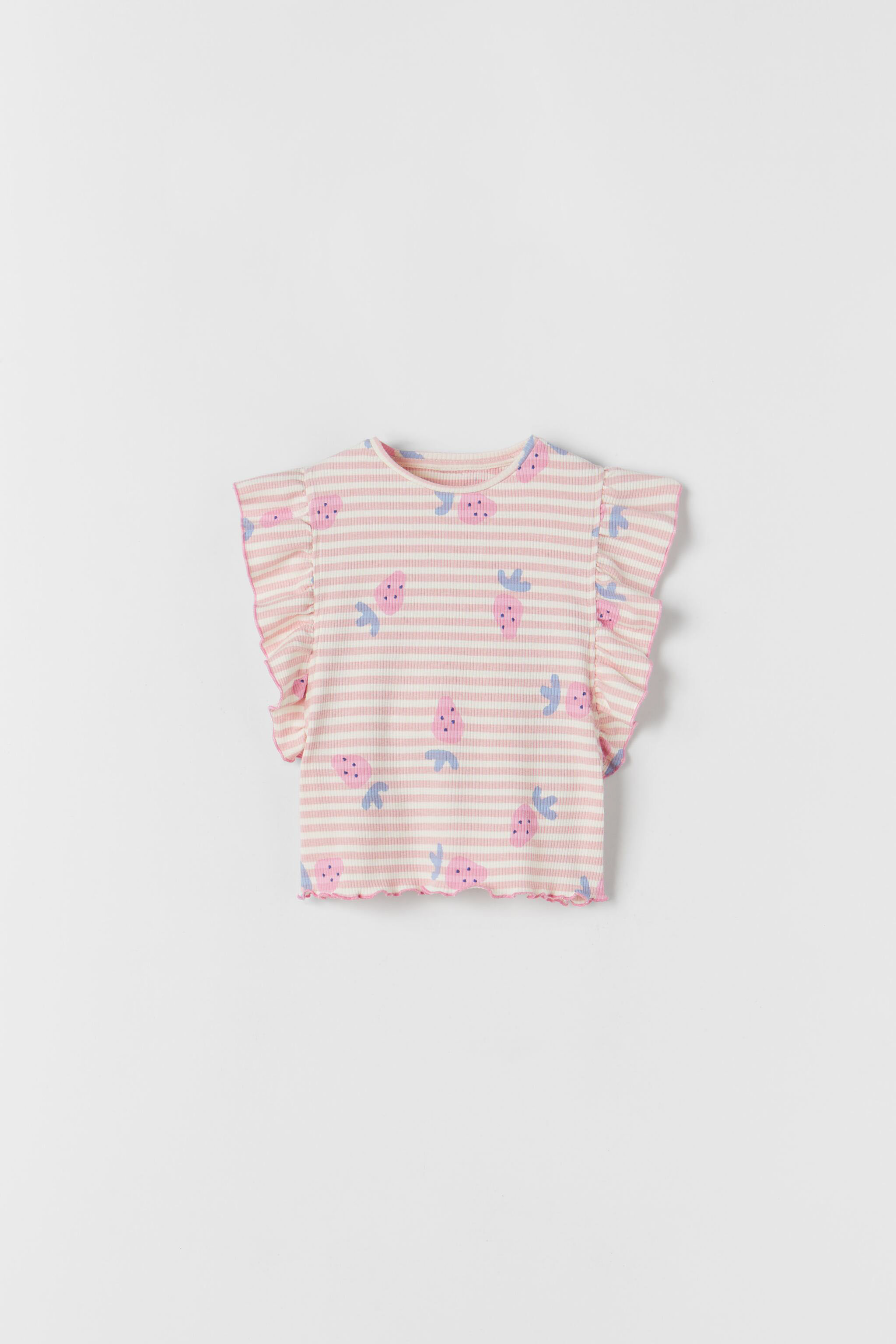 ZARA BABY GIRL SS21 - Strawberries T-shirt :: Behance