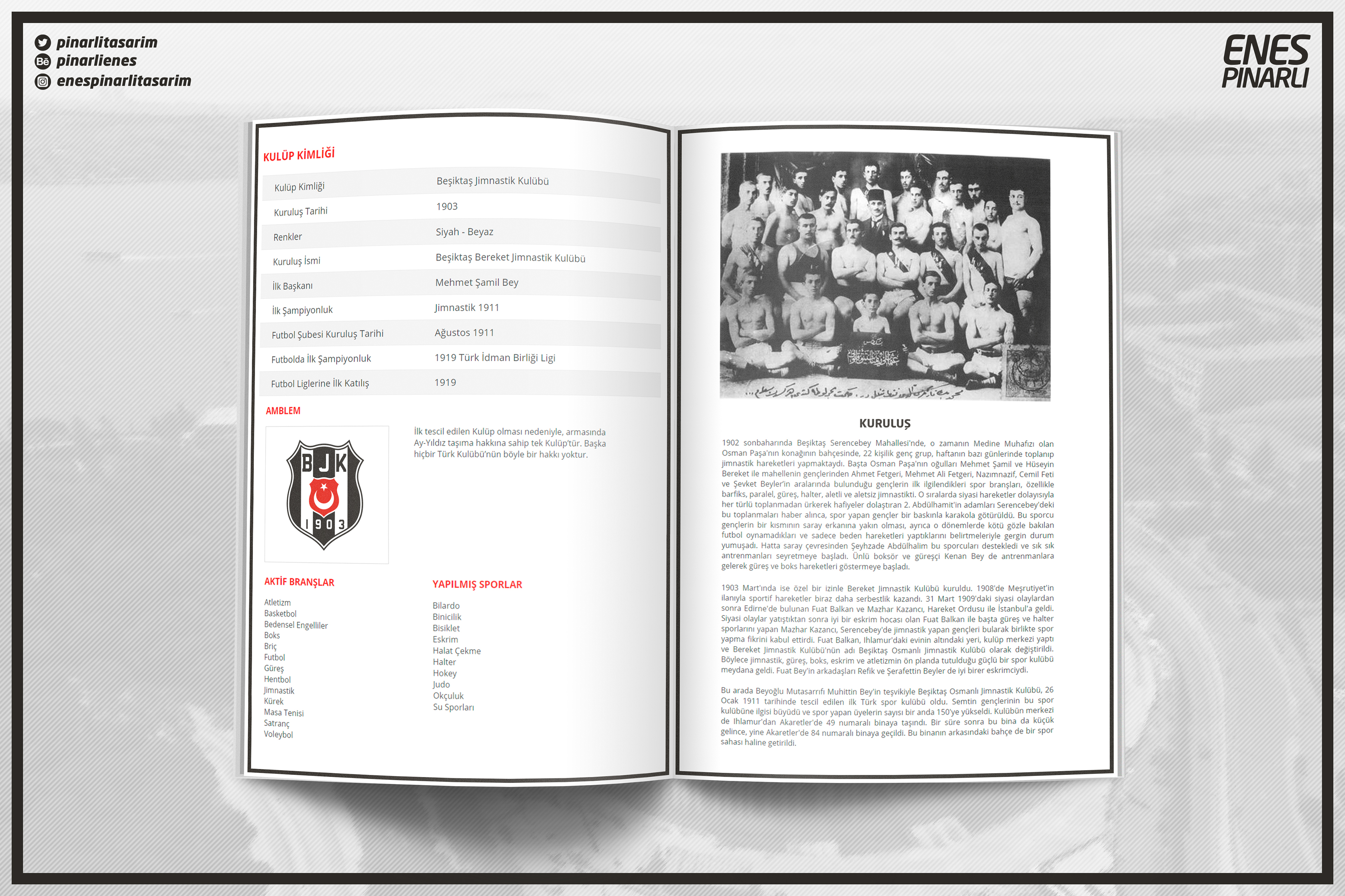 Beşiktaş JK Re-Branding on Behance