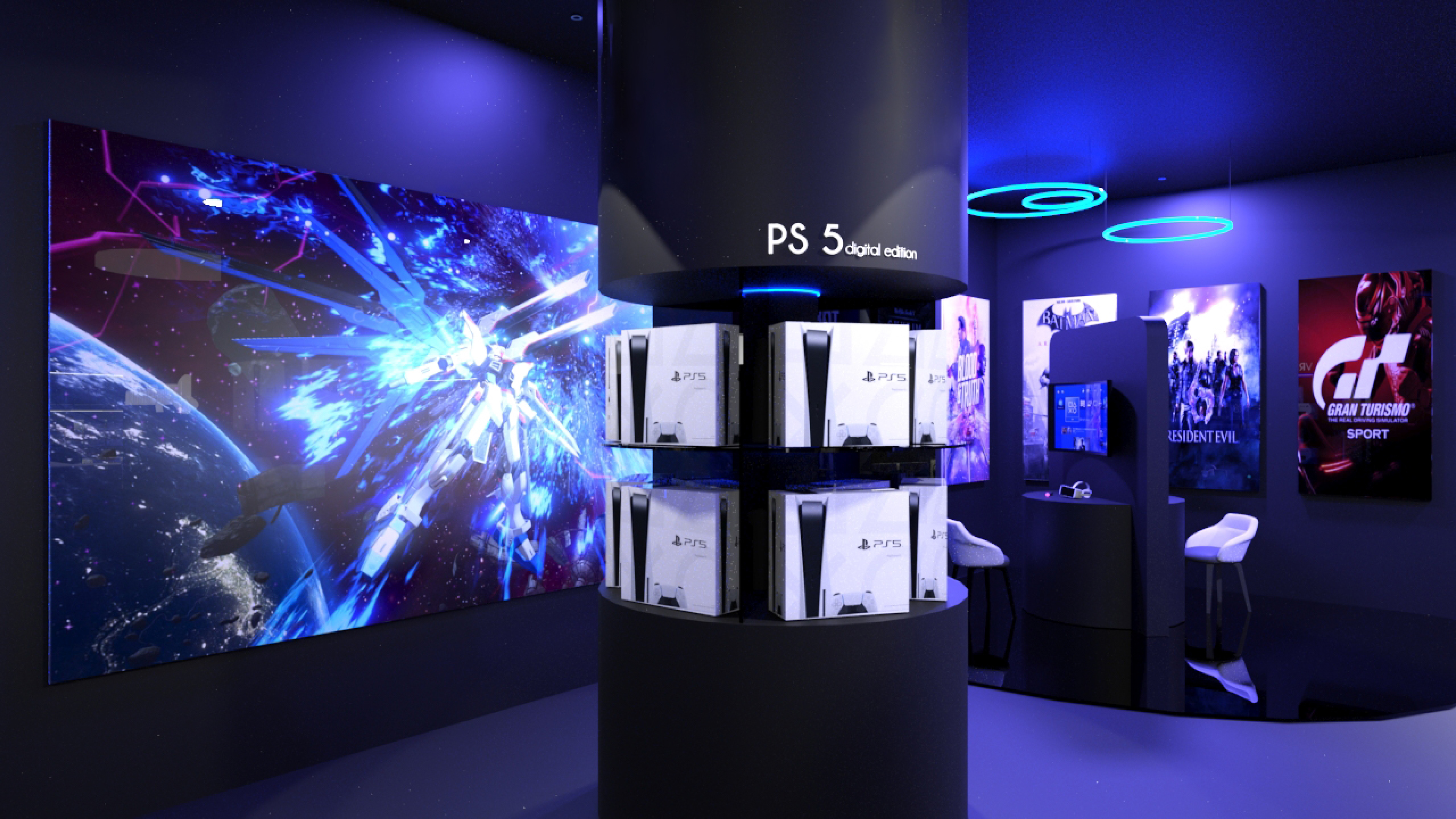 Concept Store Design- Sony Playstation on Behance